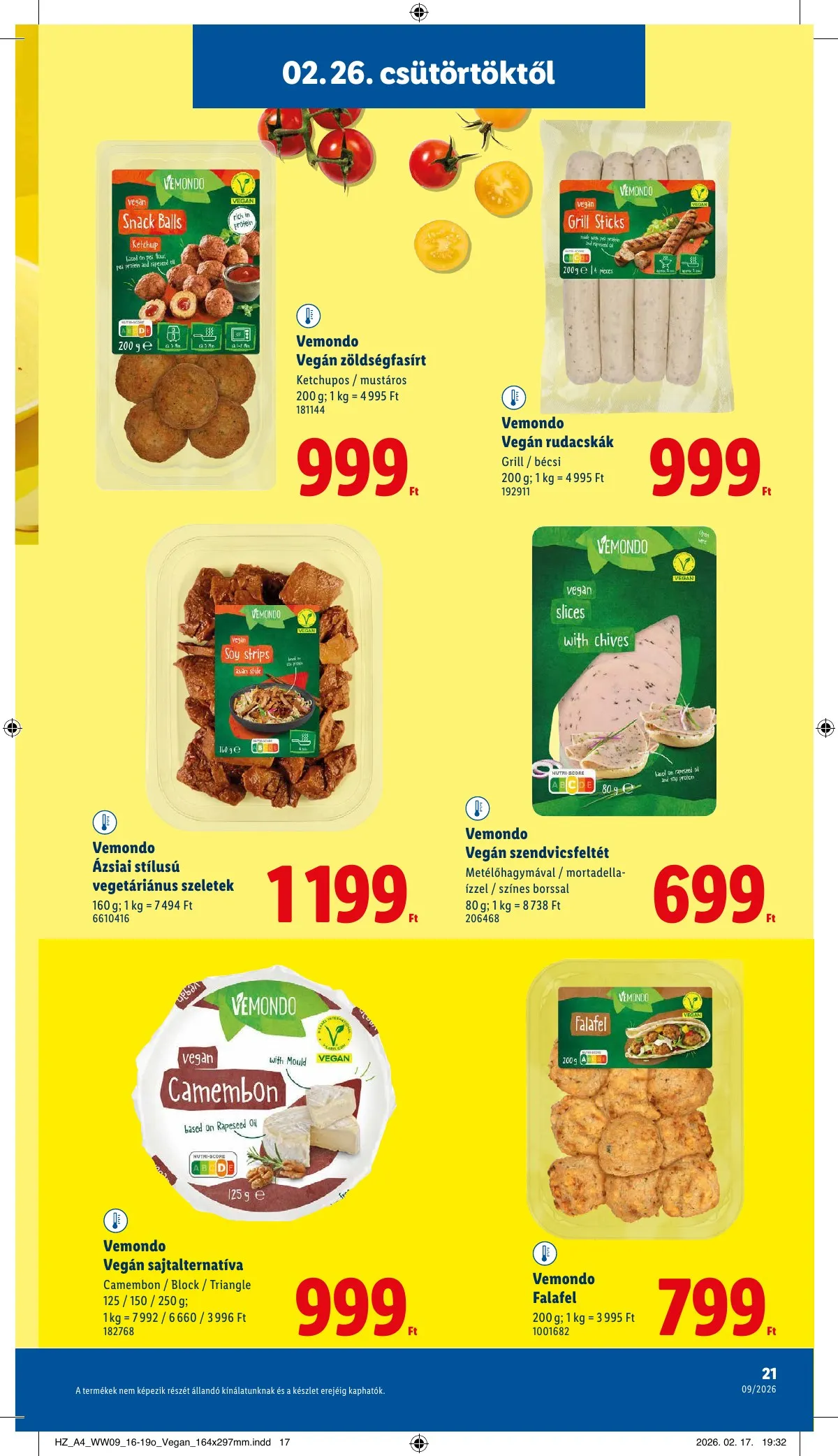 Lidl akciós újság 02.26–03.04 – 21. oldal