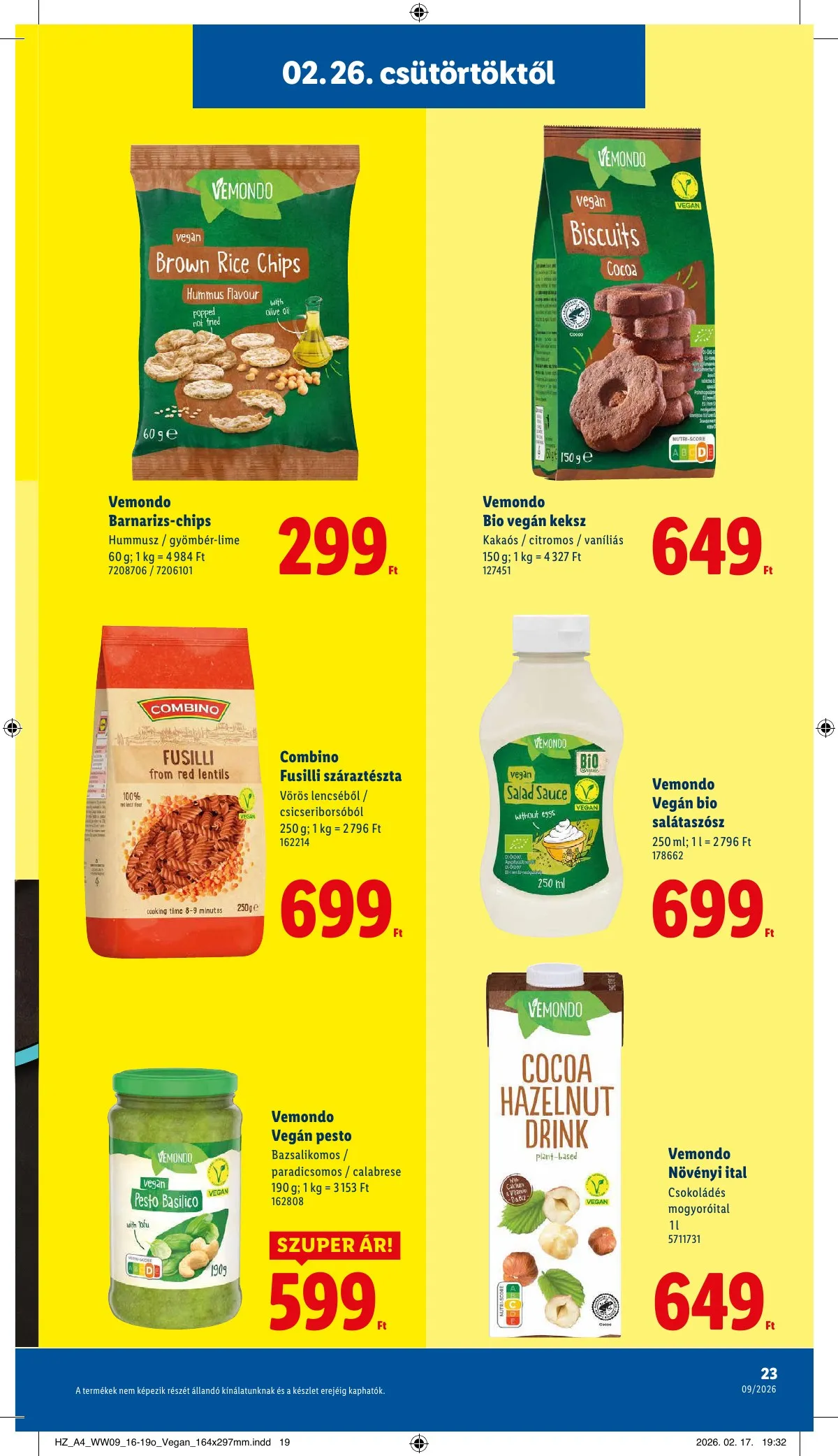 Lidl akciós újság 02.26–03.04 – 23. oldal