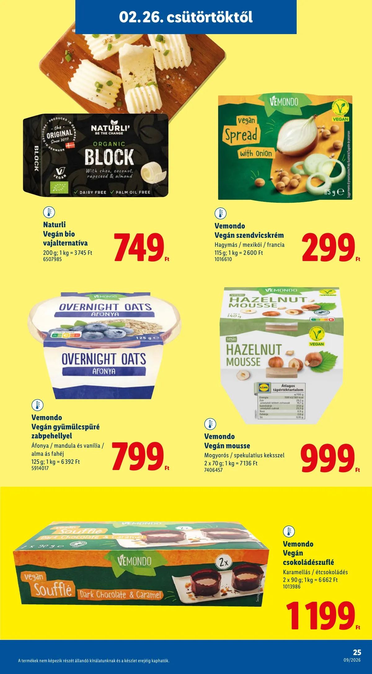 Lidl akciós újság 02.26–03.04 – 25. oldal