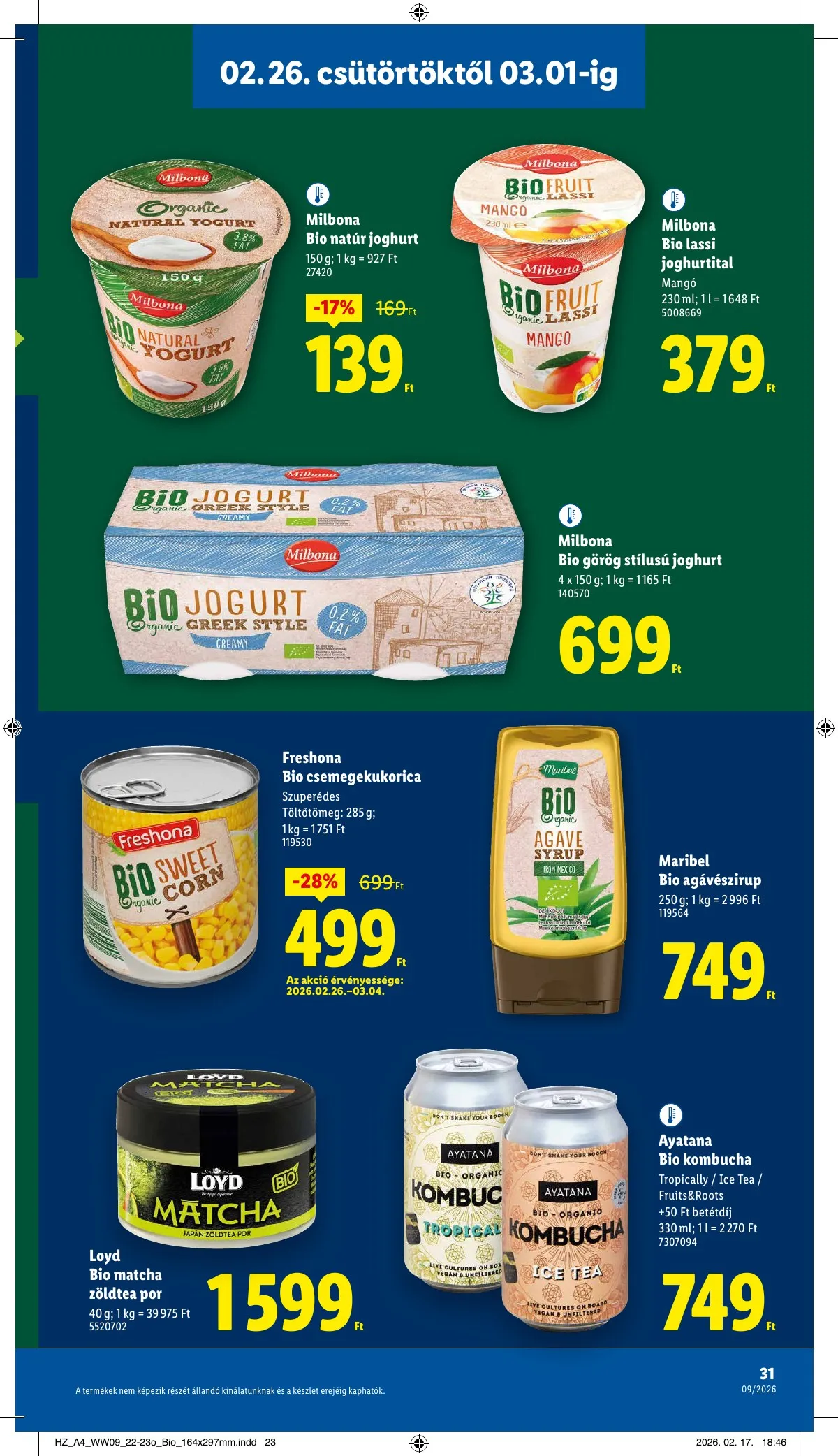 Lidl akciós újság 02.26–03.04 – 31. oldal