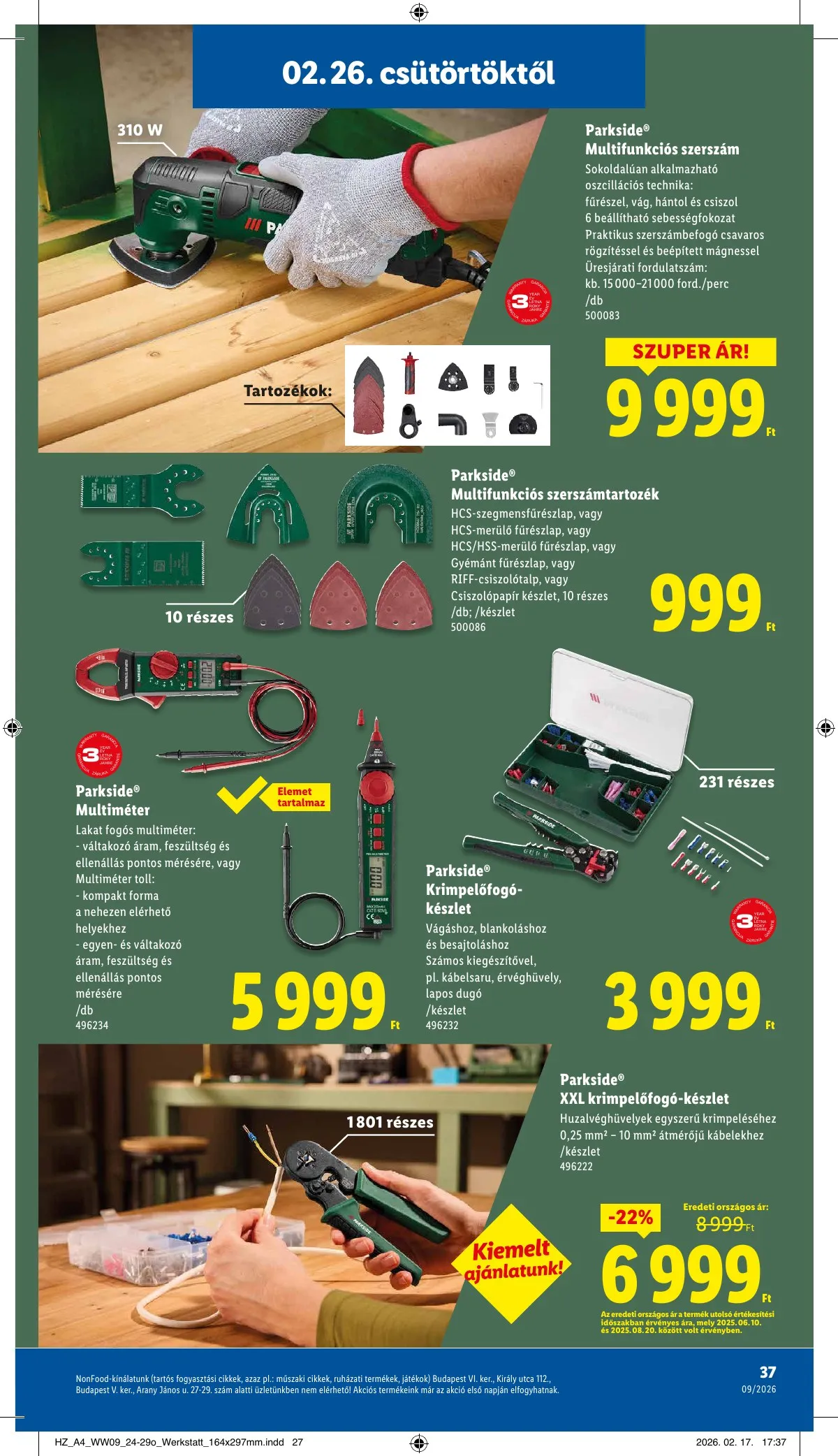 Lidl akciós újság 02.26–03.04 – 37. oldal