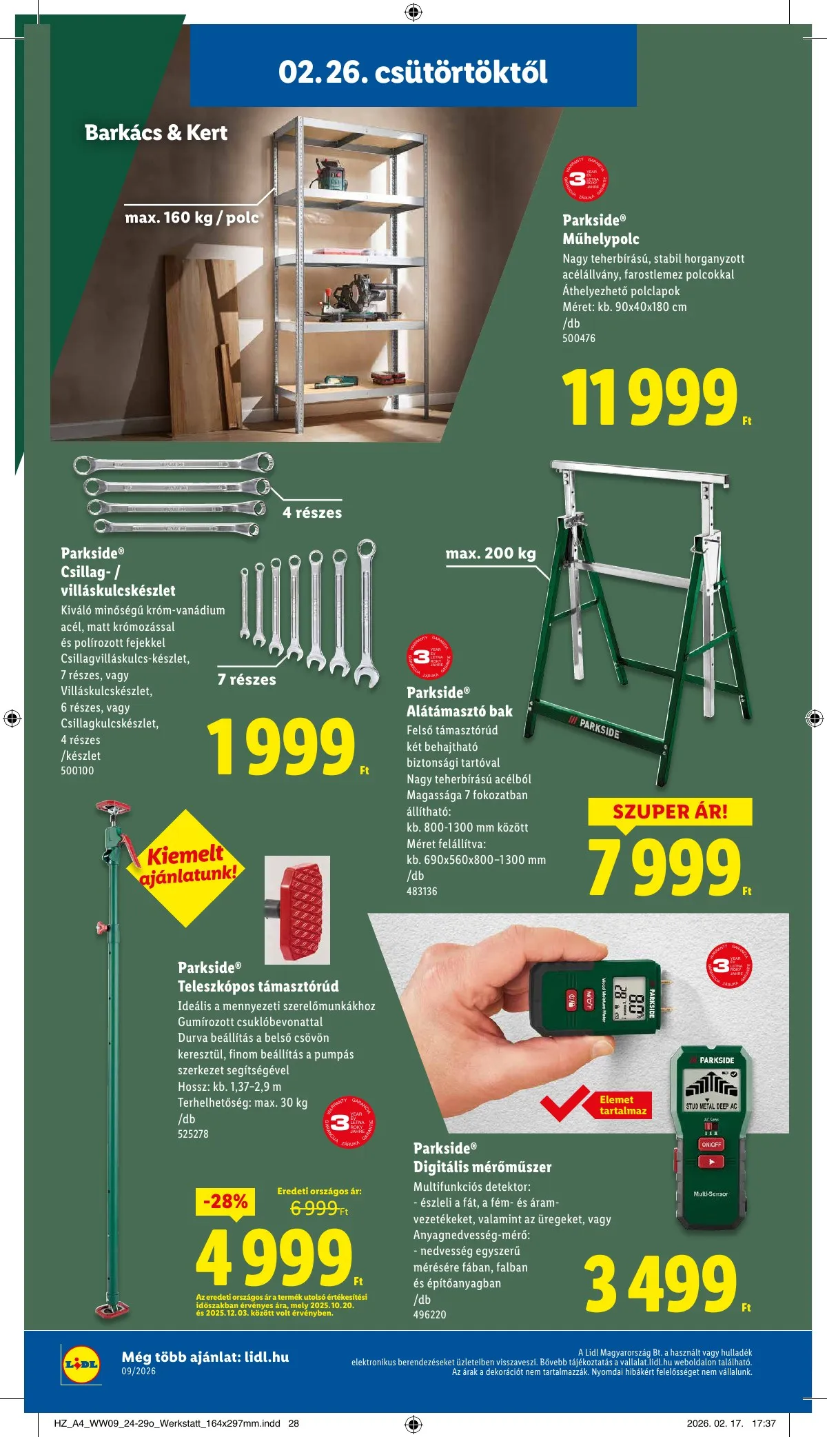 Lidl akciós újság 02.26–03.04 – 38. oldal