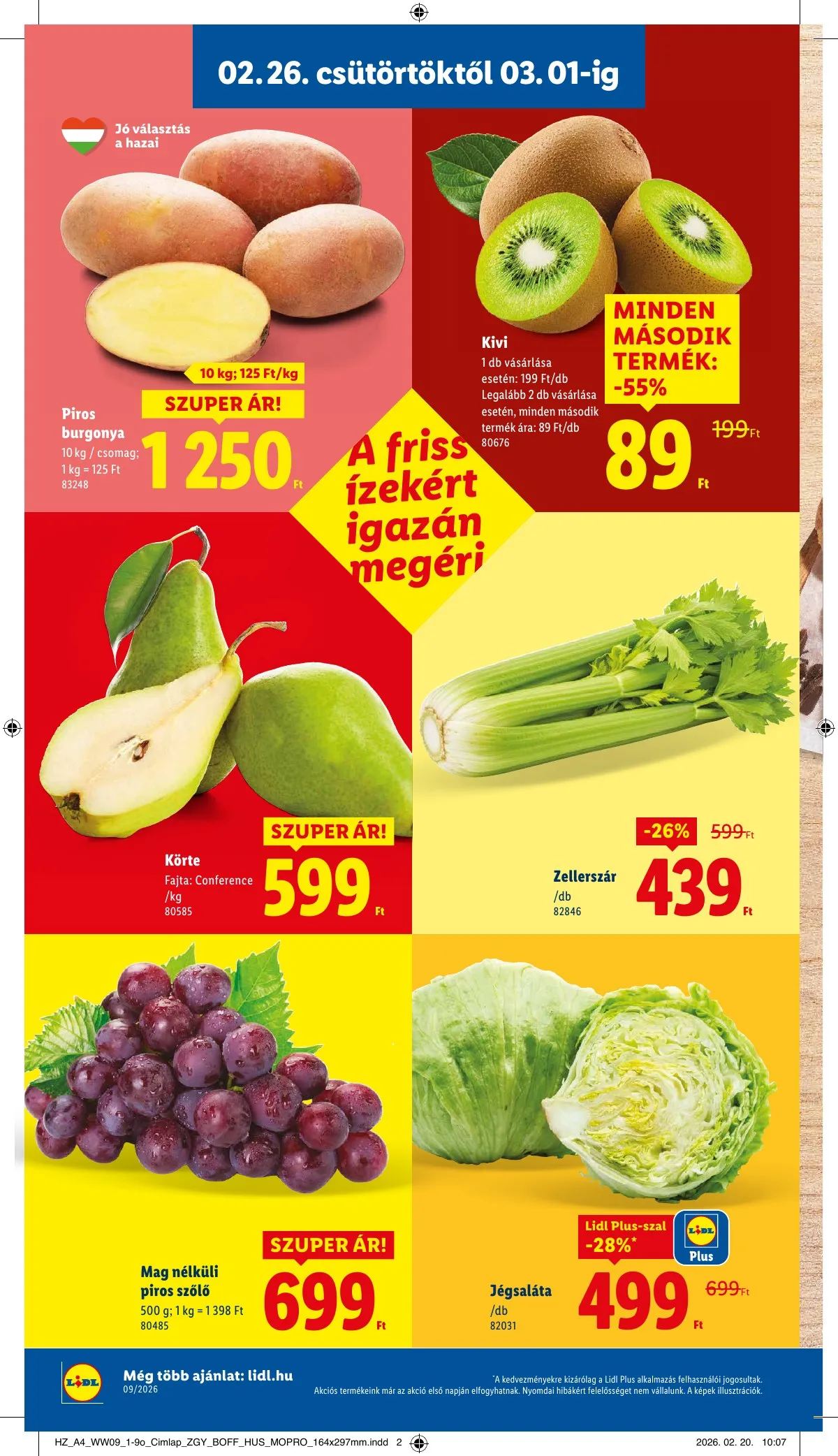 Lidl akciós újság 02.26–03.04 – 4. oldal