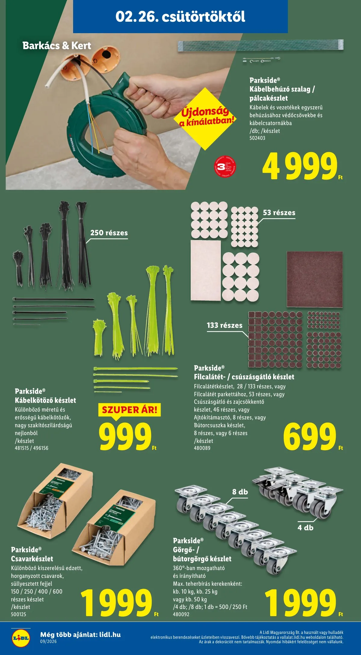 Lidl akciós újság 02.26–03.04 – 40. oldal