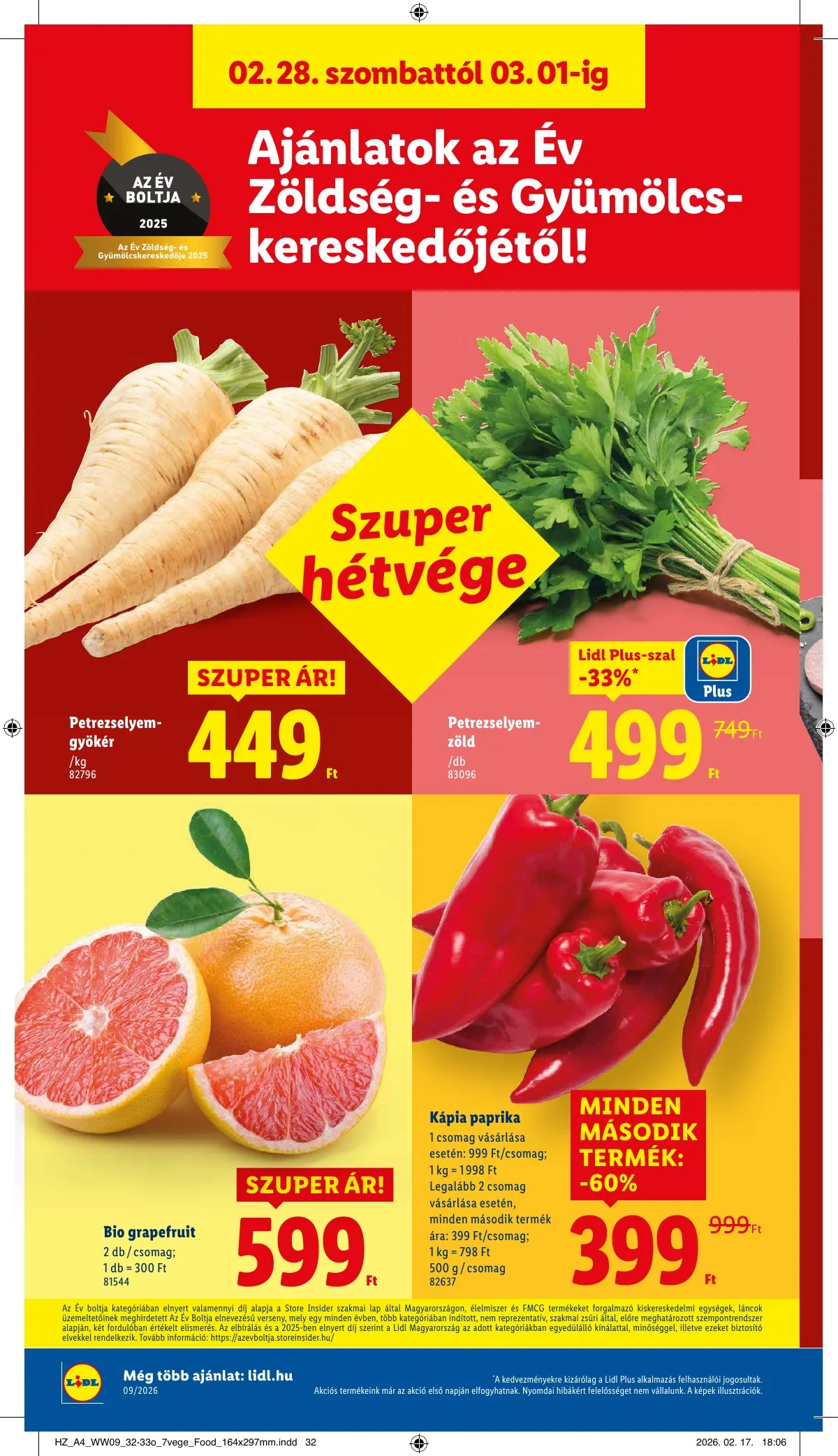 Lidl akciós újság 02.26–03.04 – 46. oldal