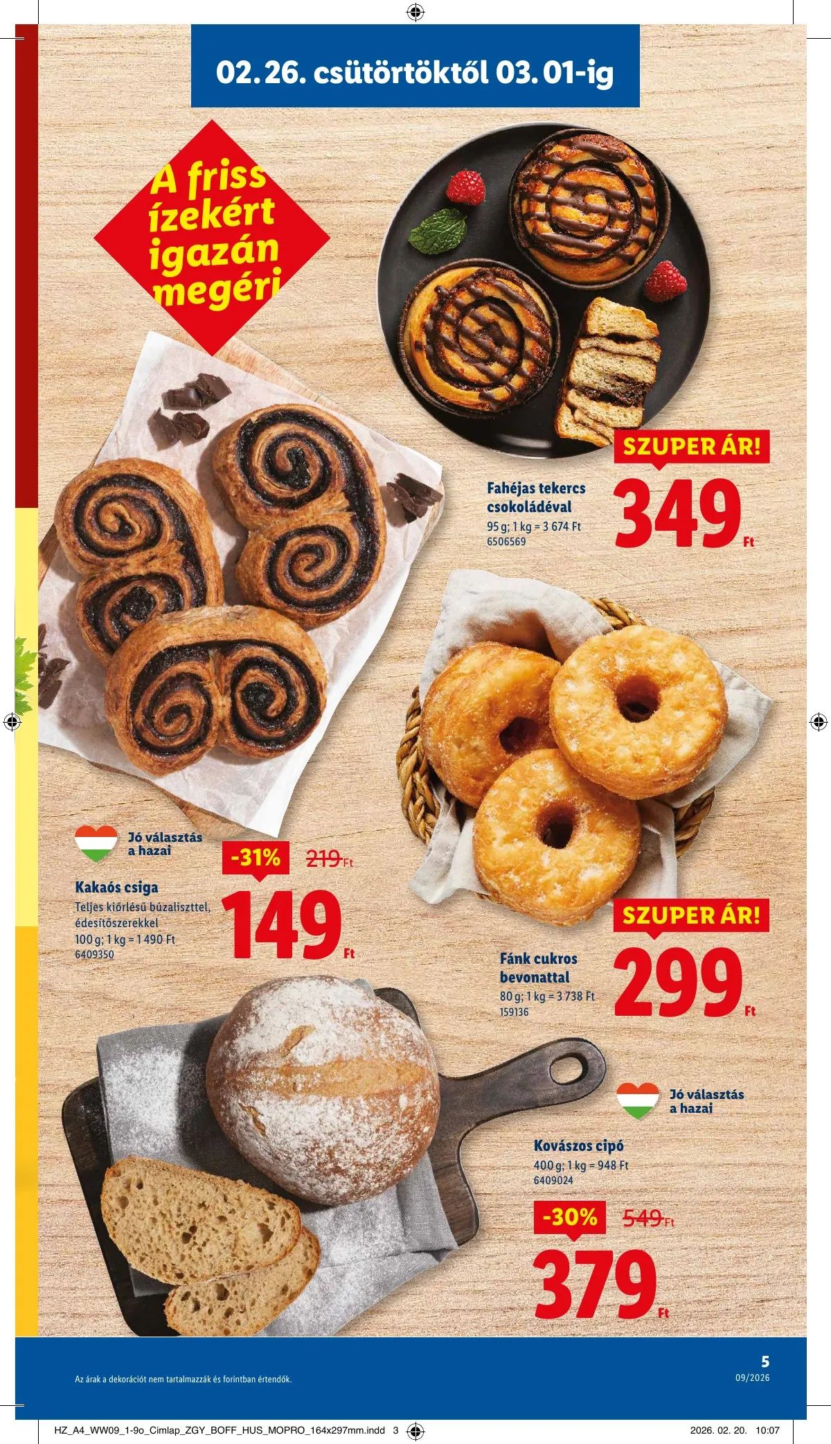 Lidl akciós újság 02.26–03.04 – 5. oldal