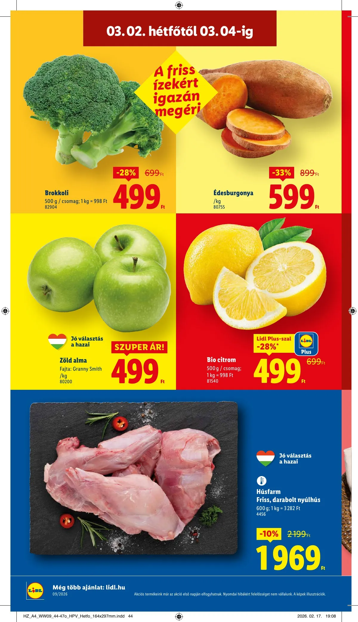 Lidl akciós újság 02.26–03.04 – 58. oldal