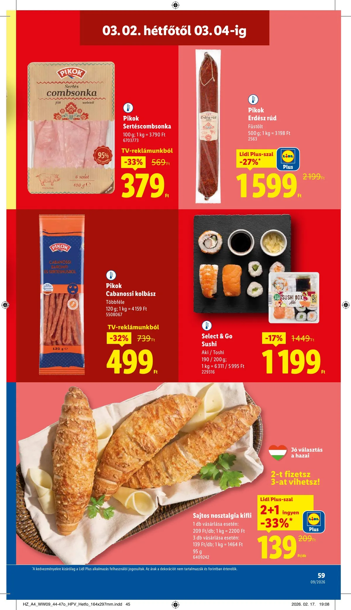 Lidl akciós újság 02.26–03.04 – 59. oldal
