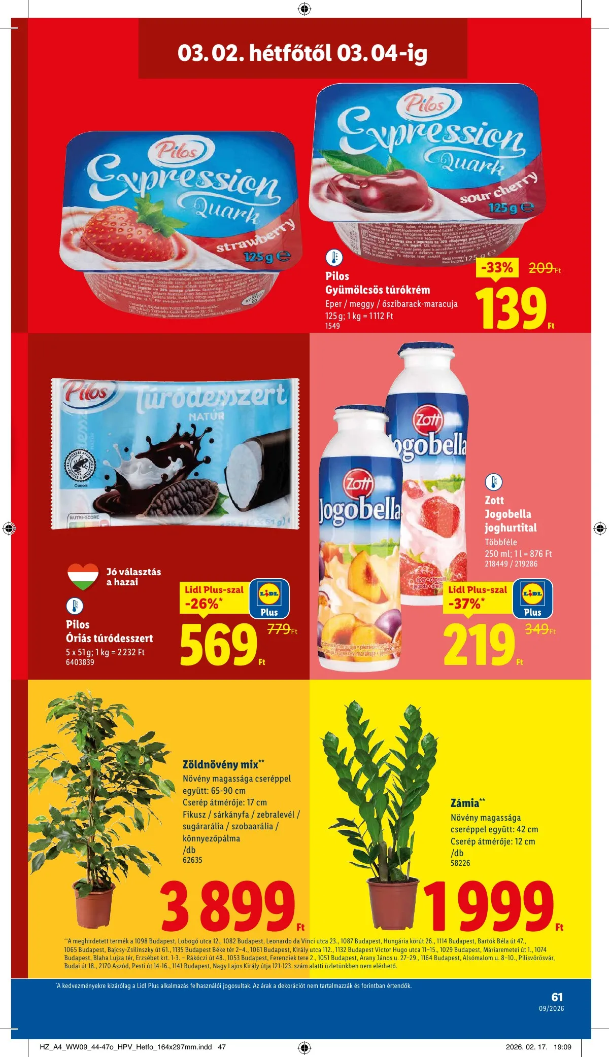 Lidl akciós újság 02.26–03.04 – 61. oldal