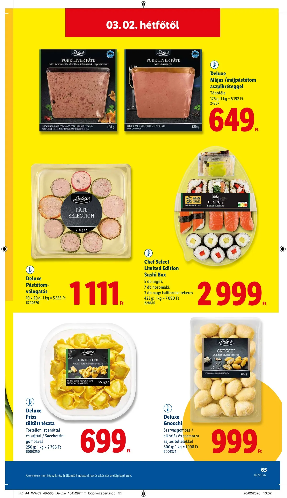 Lidl akciós újság 02.26–03.04 – 65. oldal
