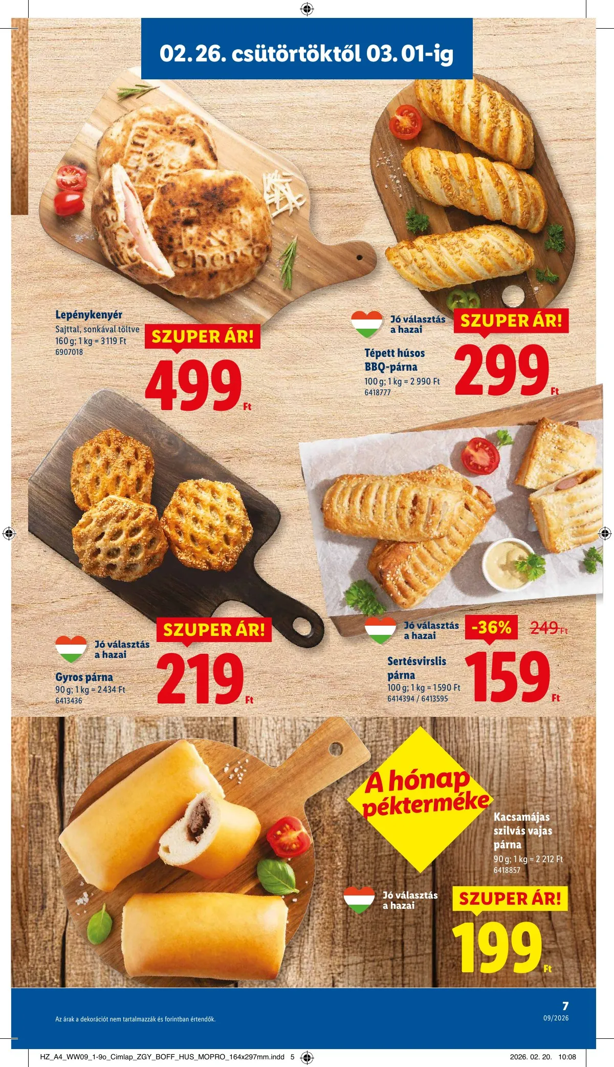Lidl akciós újság 02.26–03.04 – 7. oldal