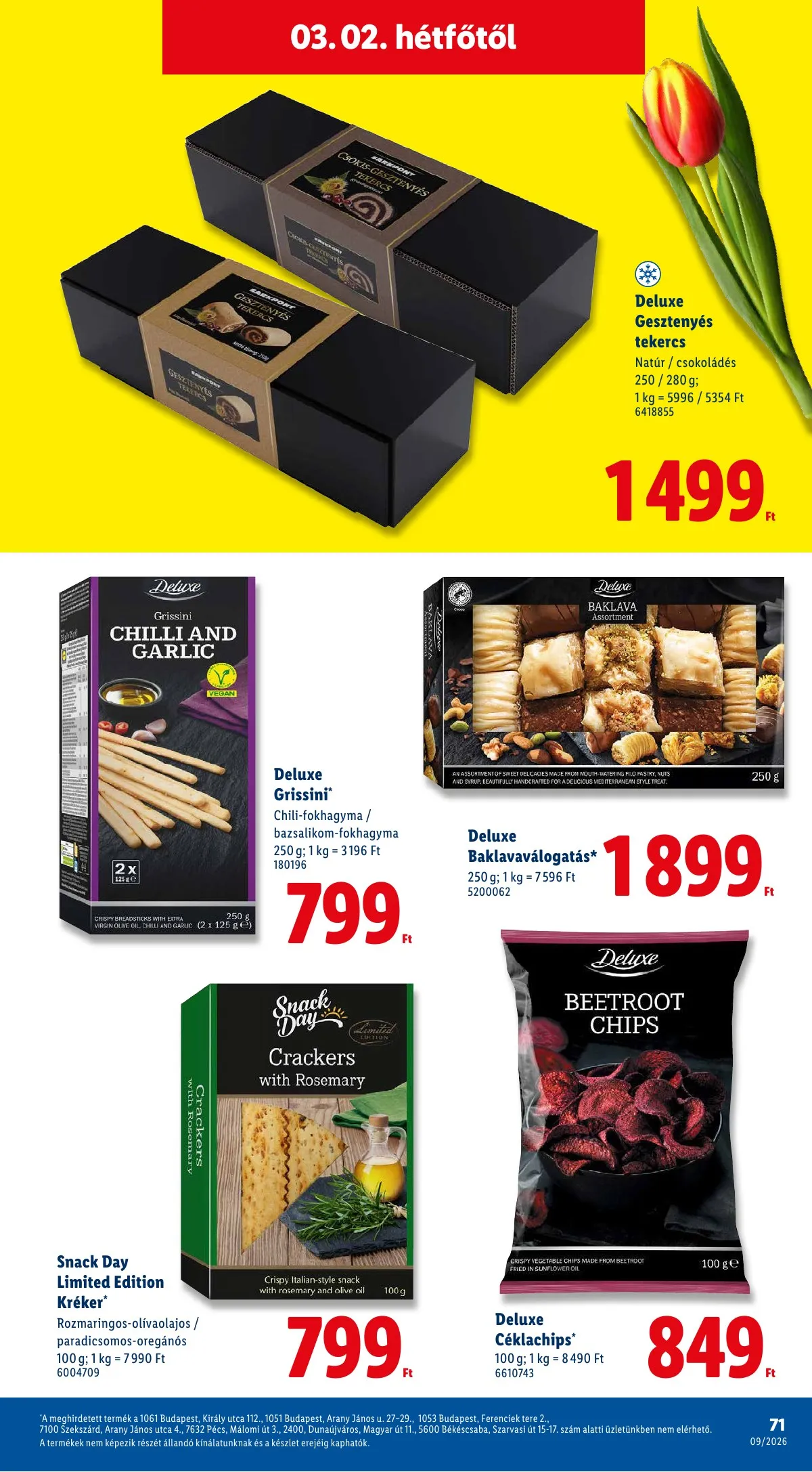 Lidl akciós újság 02.26–03.04 – 71. oldal
