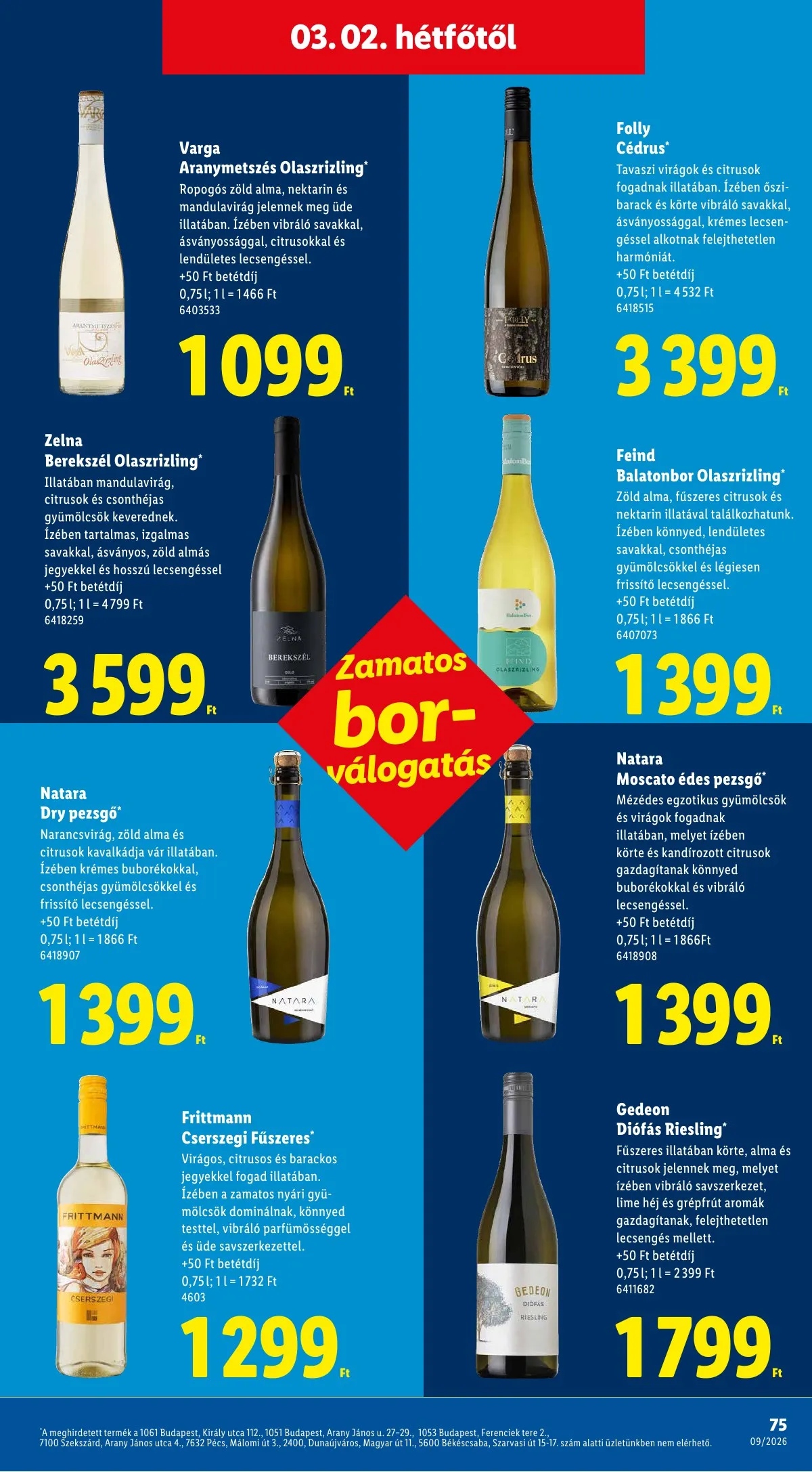 Lidl akciós újság 02.26–03.04 – 75. oldal