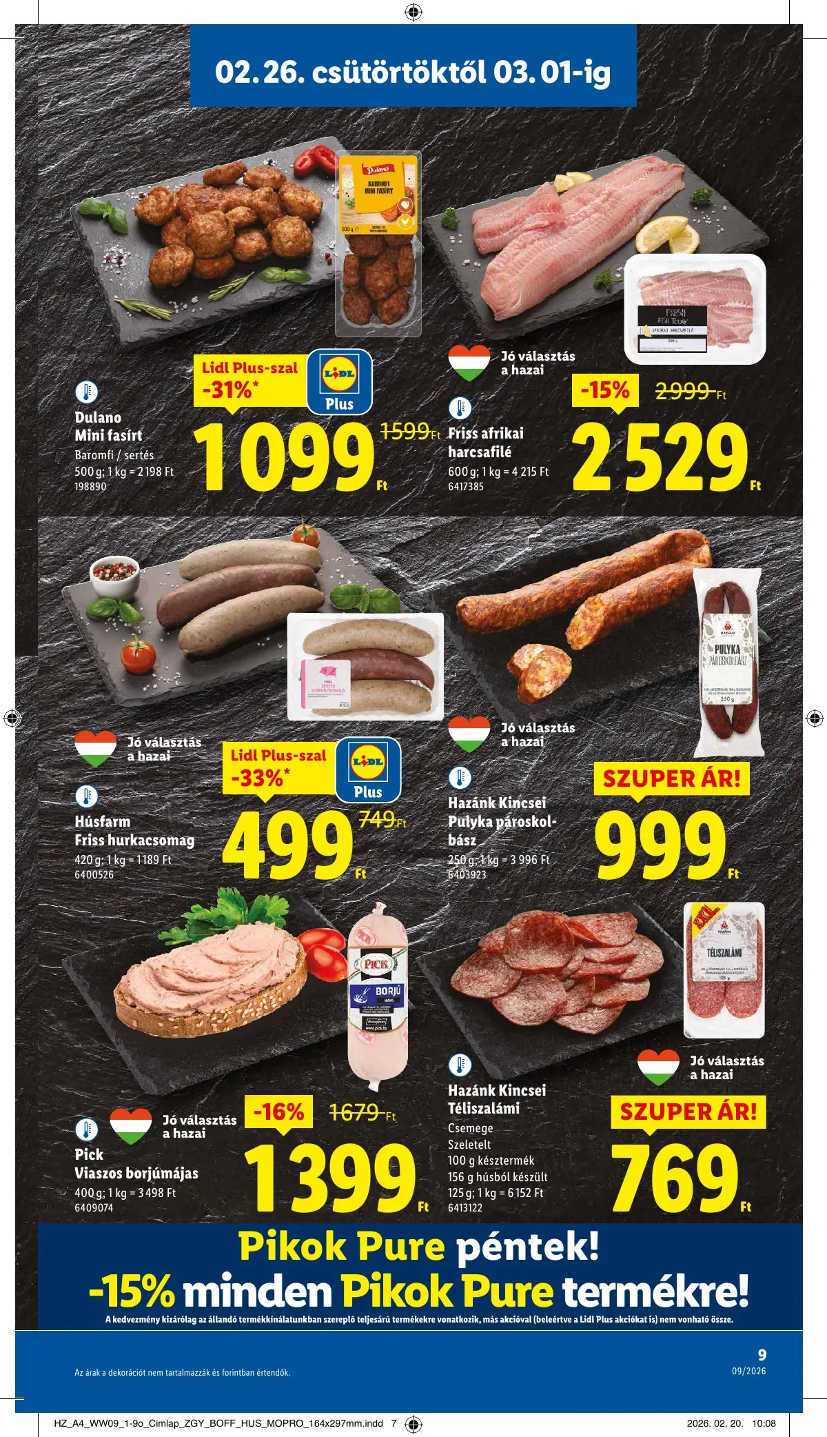 Lidl akciós újság 02.26–03.04 – 9. oldal