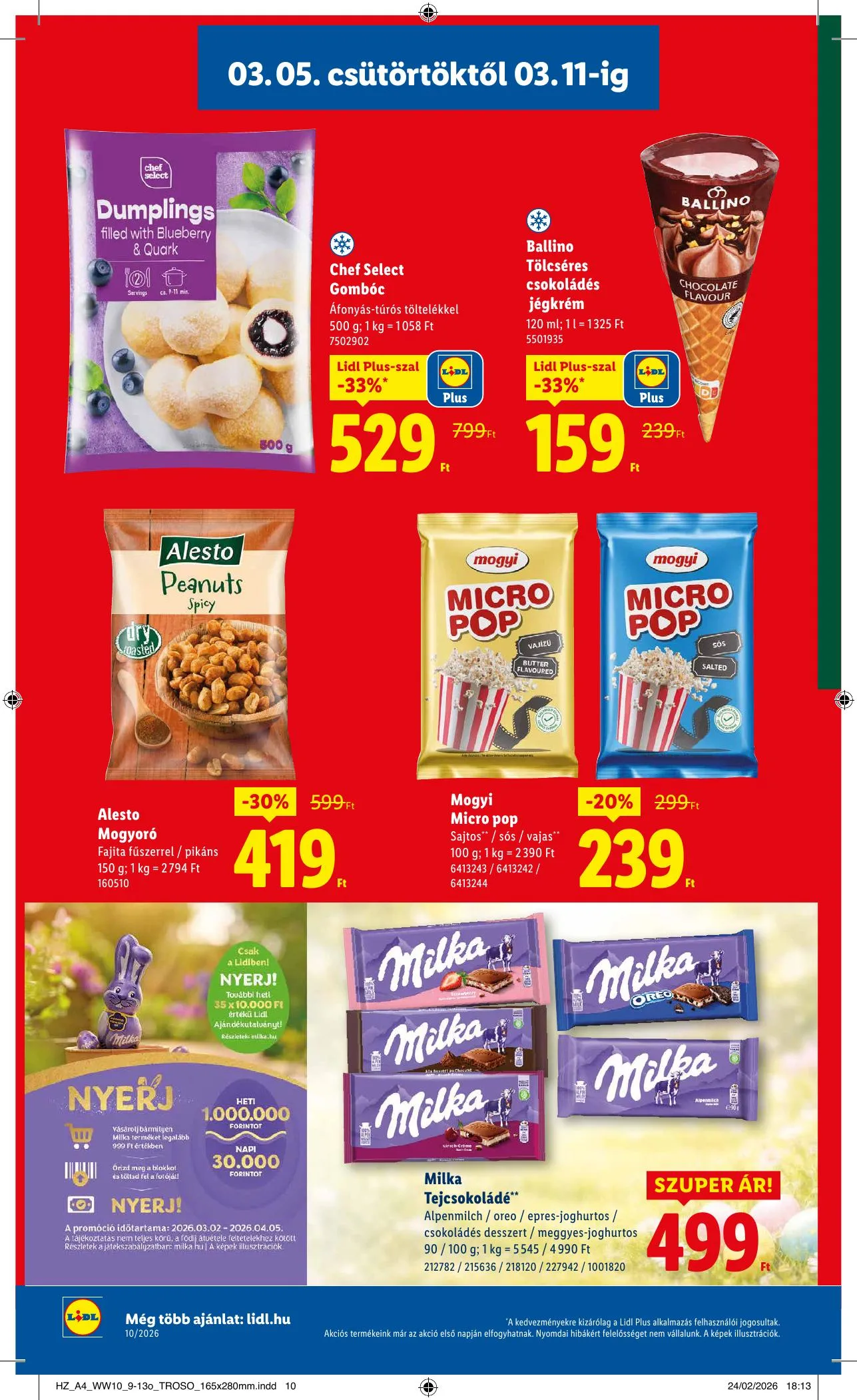 Lidl akciós újság 03.05–03.11 – 10. oldal