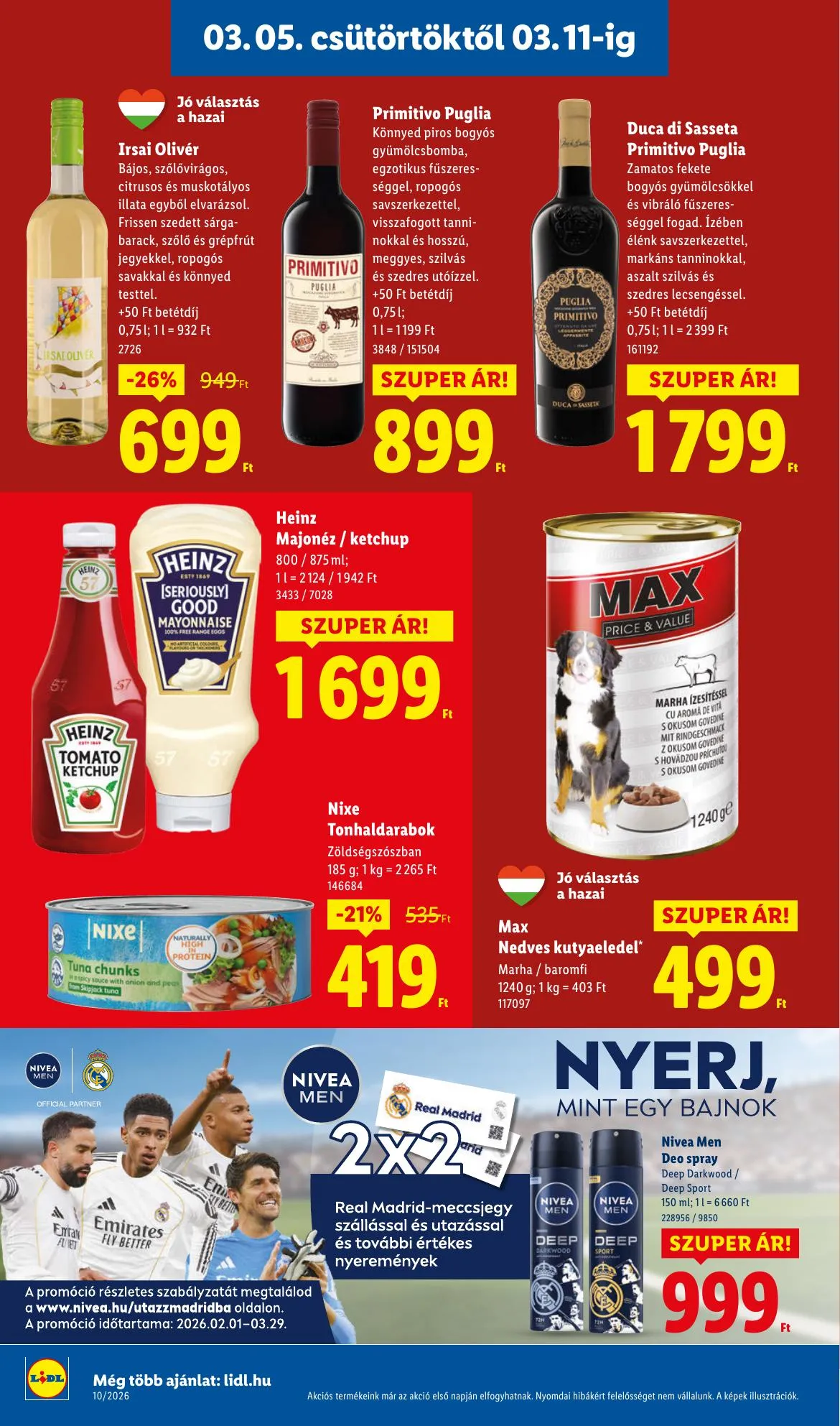 Lidl akciós újság 03.05–03.11 – 12. oldal