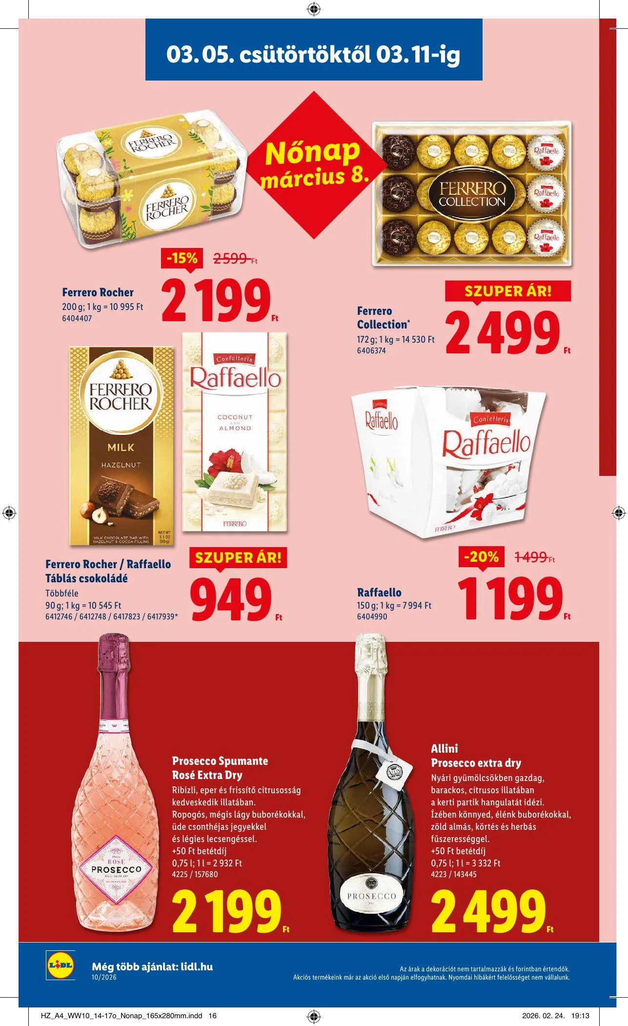 Lidl akciós újság 03.05–03.11 – 16. oldal