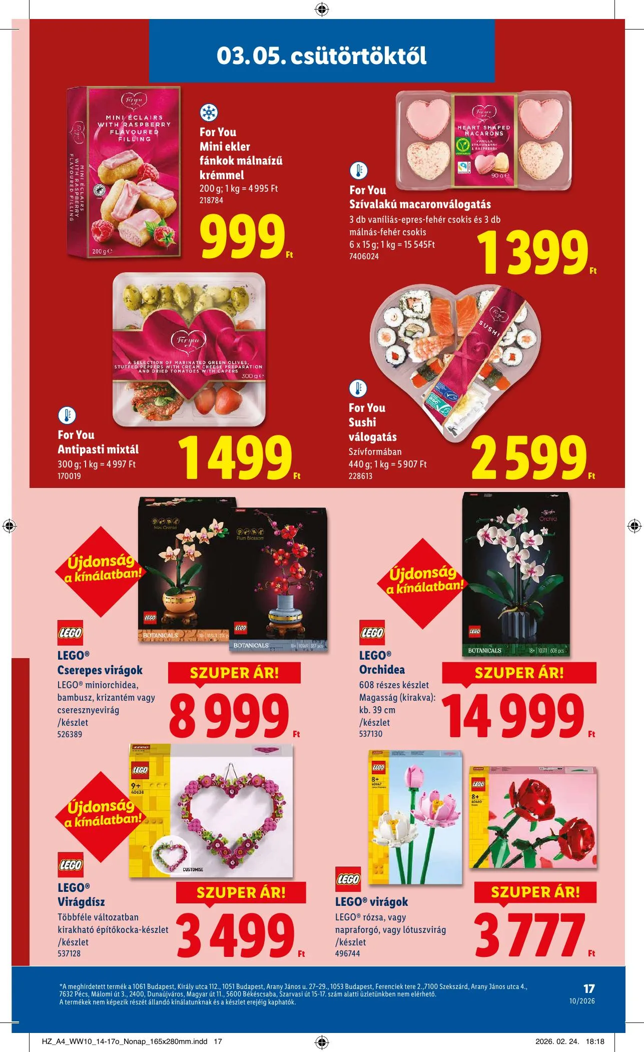 Lidl akciós újság 03.05–03.11 – 17. oldal