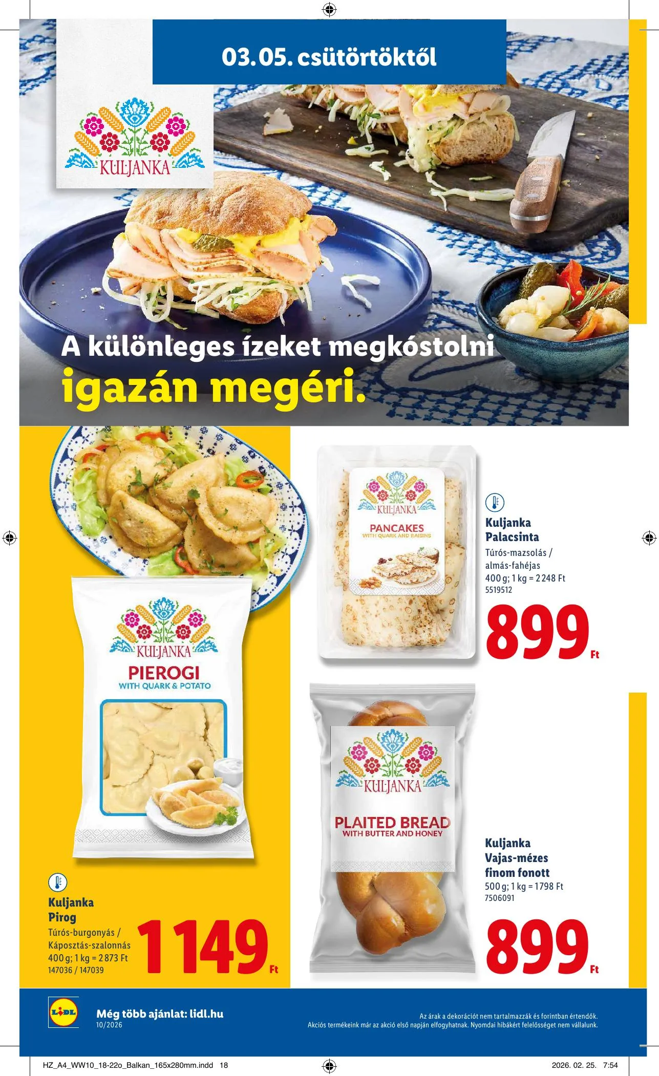 Lidl akciós újság 03.05–03.11 – 18. oldal