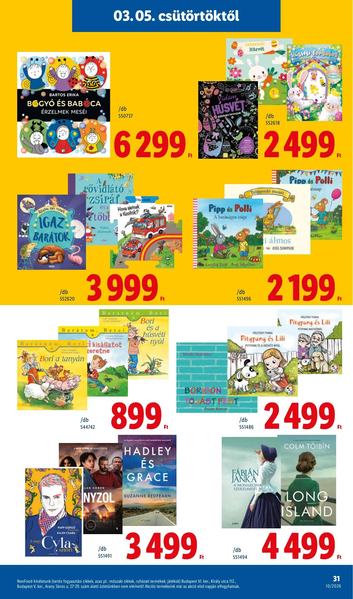 Lidl akciós újság 03.05–03.11 – 31. oldal