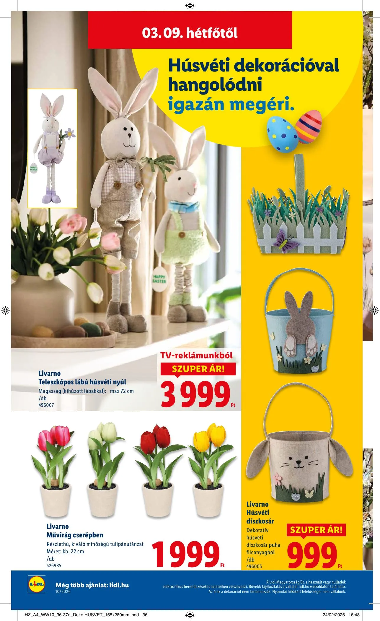 Lidl akciós újság 03.05–03.11 – 44. oldal