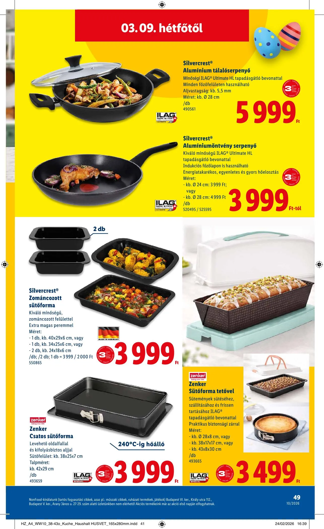 Lidl akciós újság 03.05–03.11 – 49. oldal