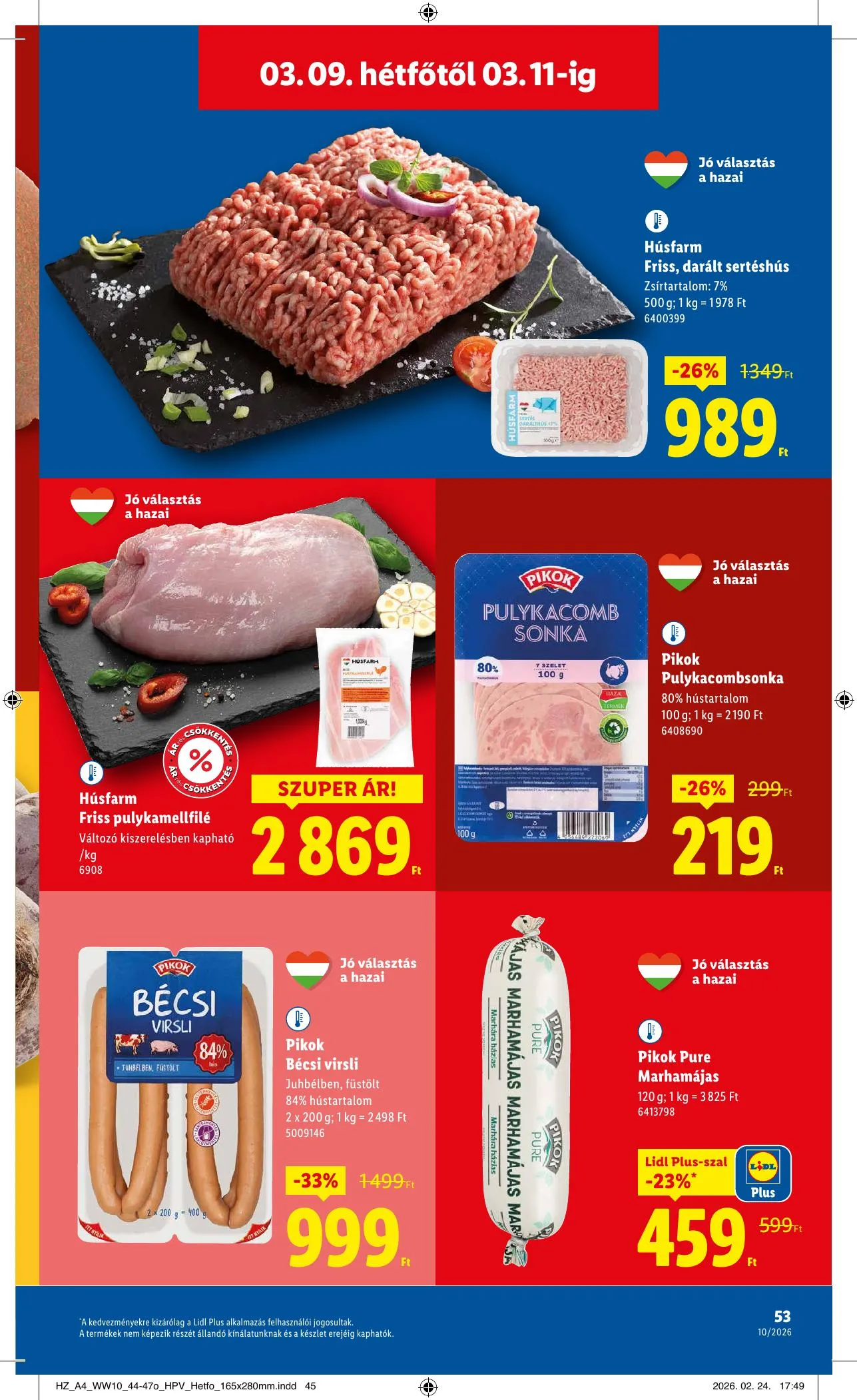Lidl akciós újság 03.05–03.11 – 53. oldal