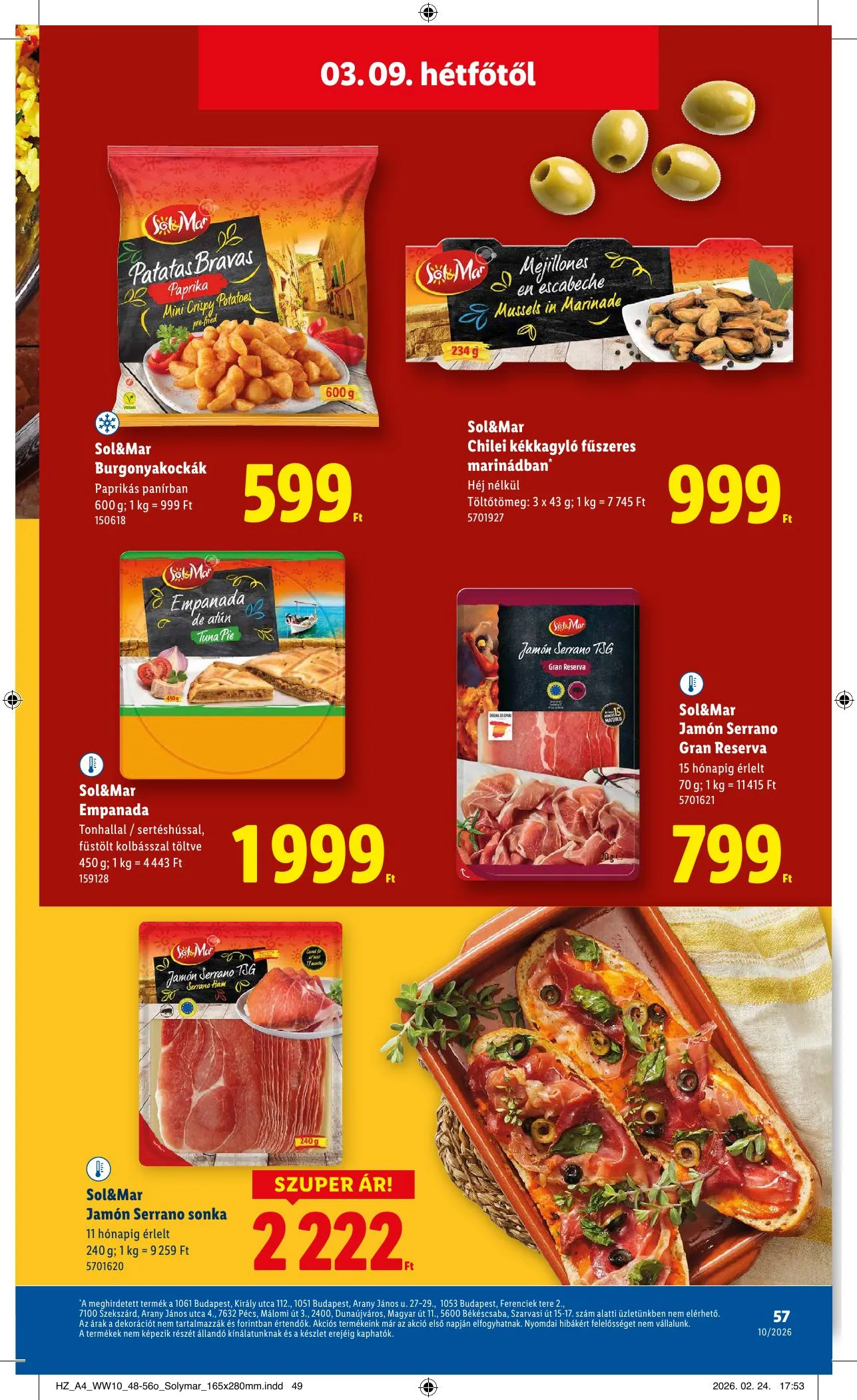 Lidl akciós újság 03.05–03.11 – 57. oldal