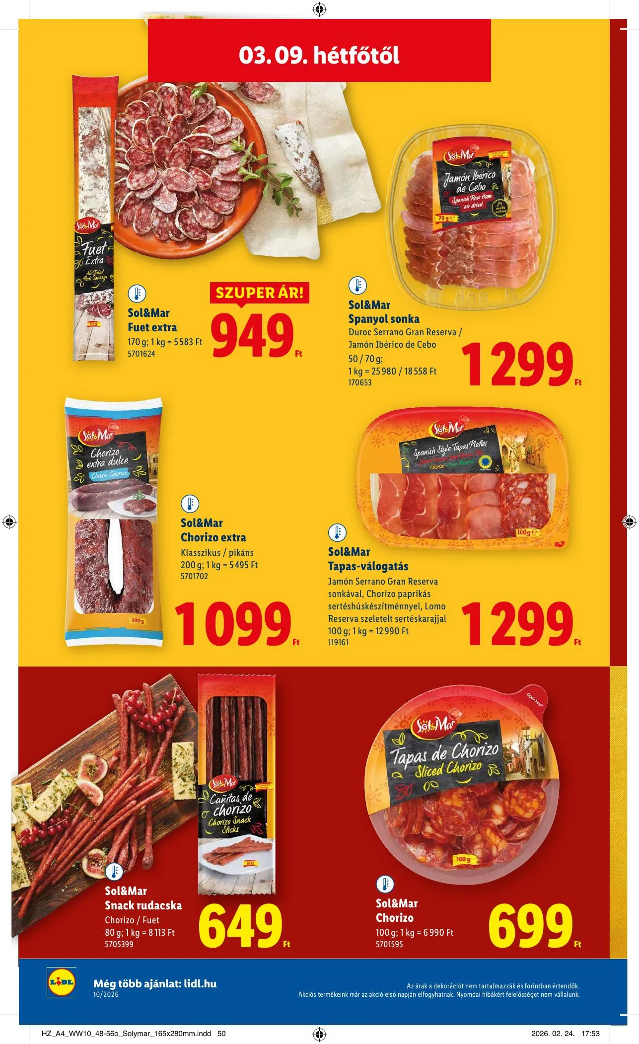 Lidl akciós újság 03.05–03.11 – 58. oldal