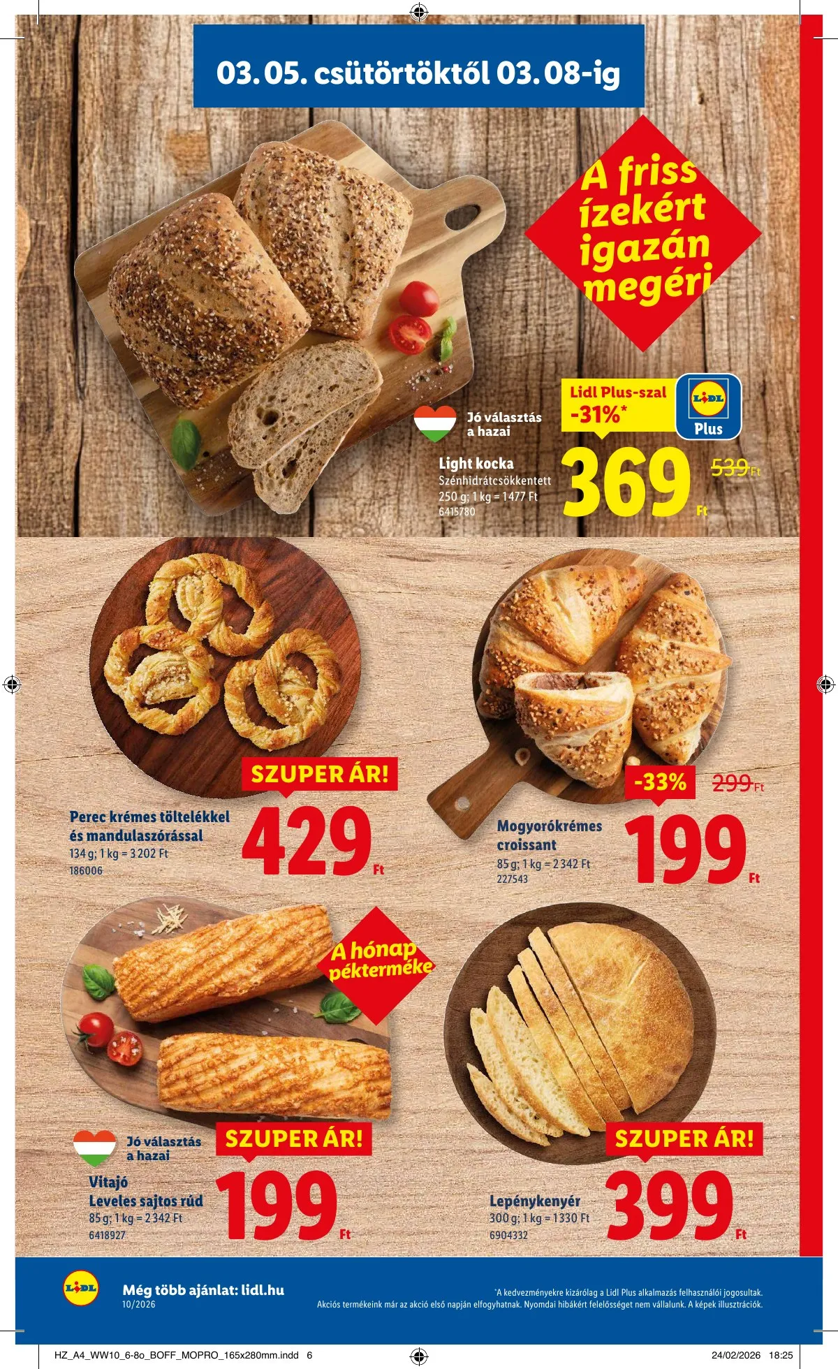 Lidl akciós újság 03.05–03.11 – 6. oldal