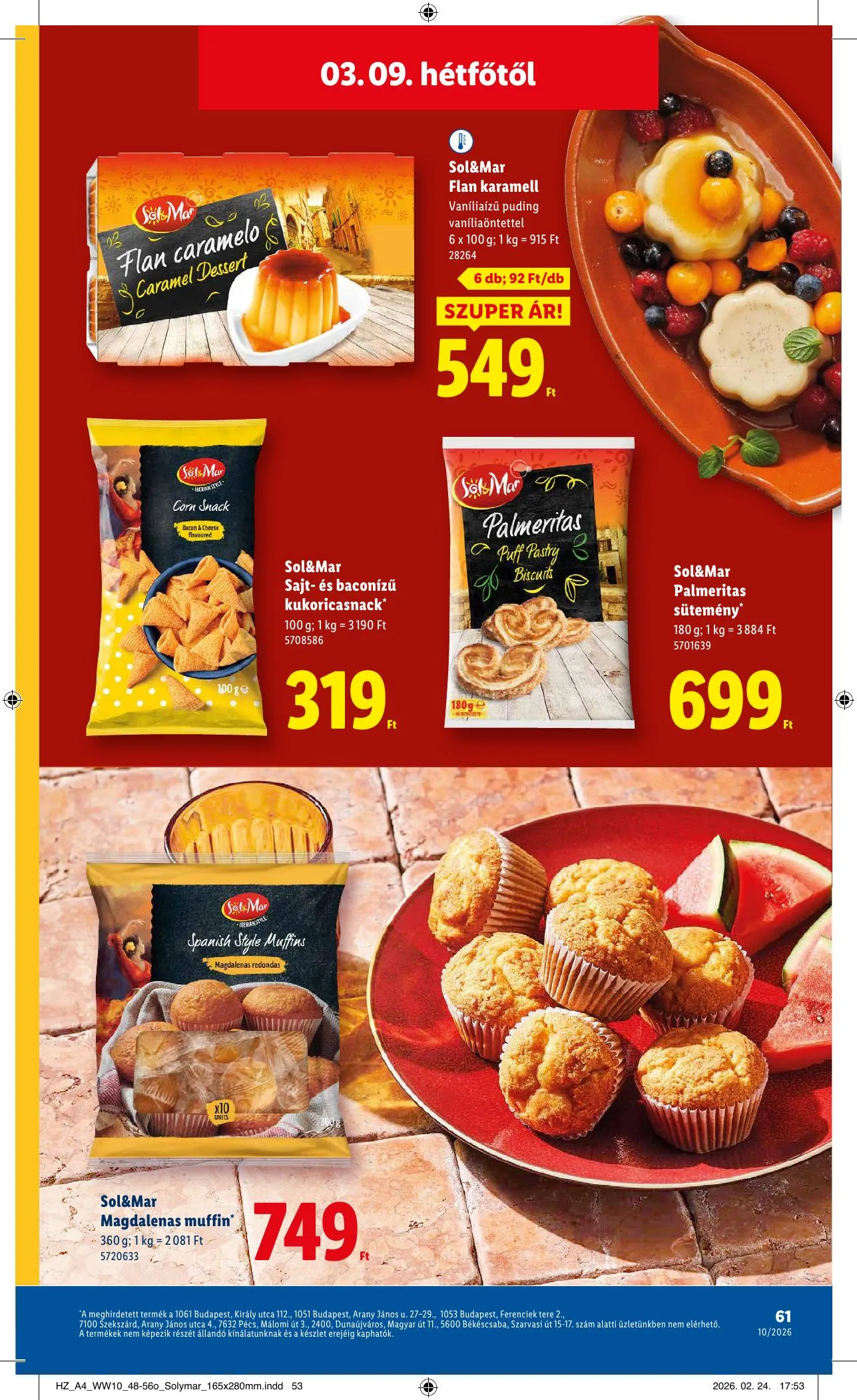 Lidl akciós újság 03.05–03.11 – 61. oldal
