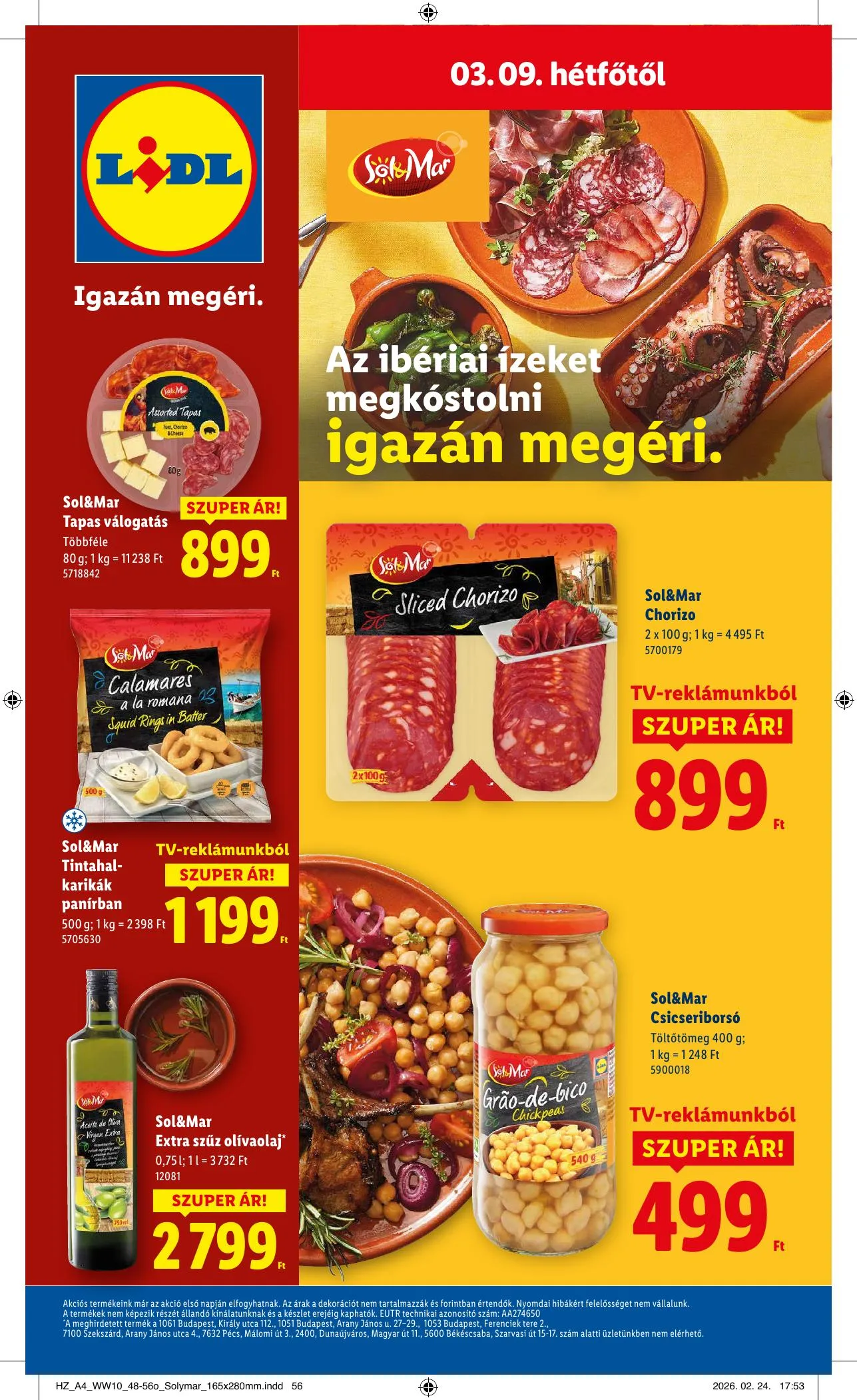 Lidl akciós újság 03.05–03.11 – 64. oldal
