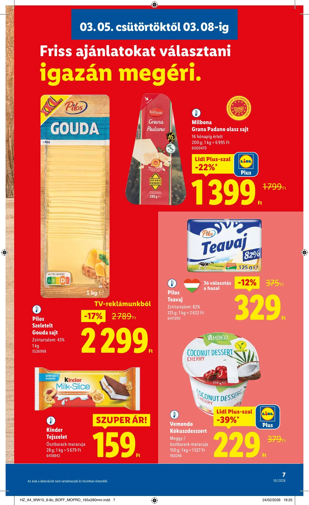 Lidl akciós újság 03.05–03.11 – 7. oldal