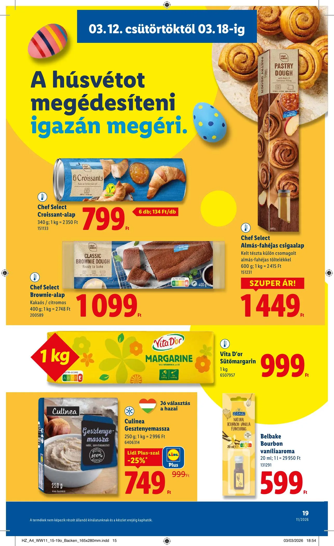 Lidl akciós újság 03.12–03.18 – 19. oldal