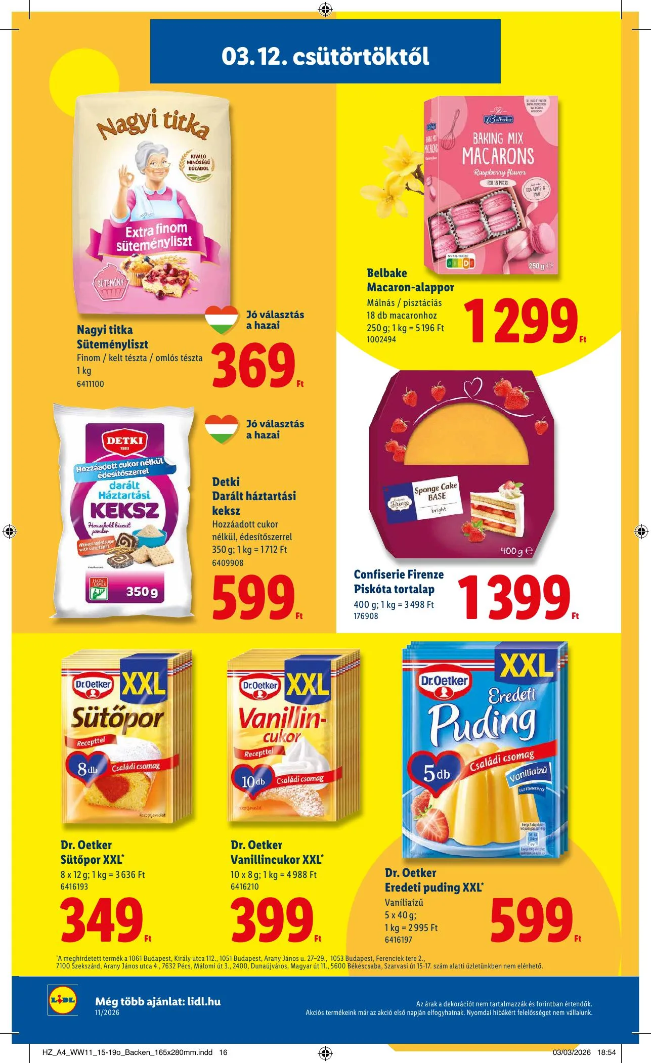 Lidl akciós újság 03.12–03.18 – 20. oldal