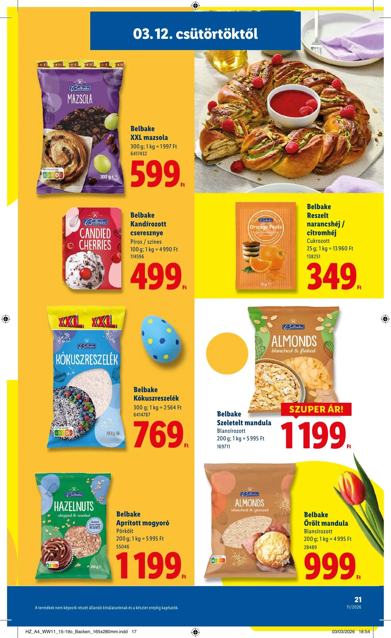 Lidl akciós újság 03.12–03.18 – 21. oldal