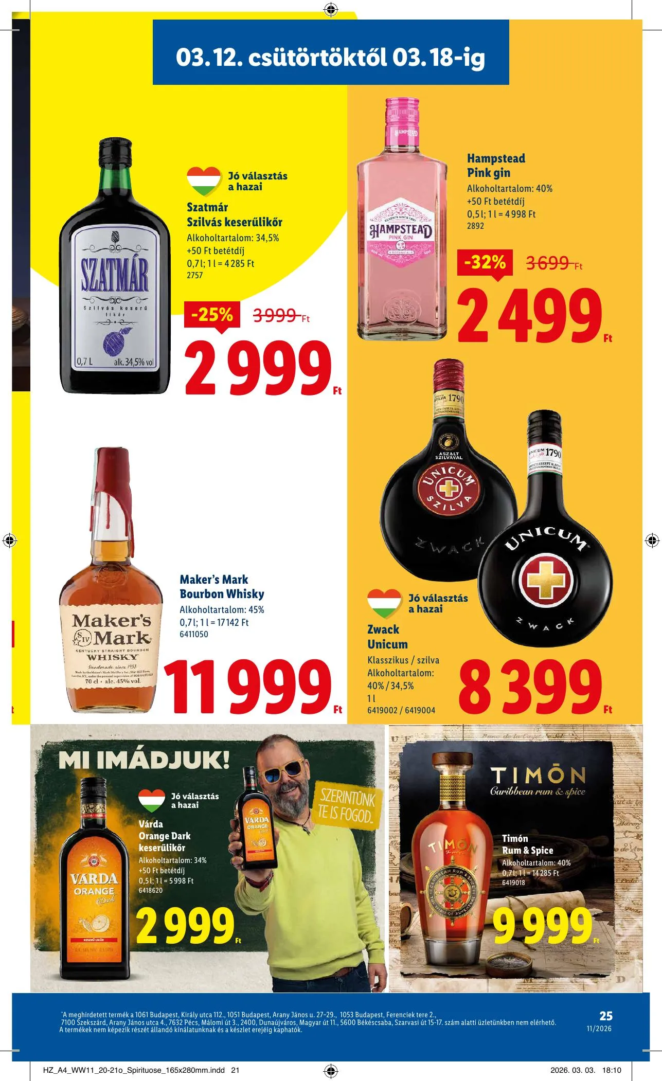 Lidl akciós újság 03.12–03.18 – 25. oldal