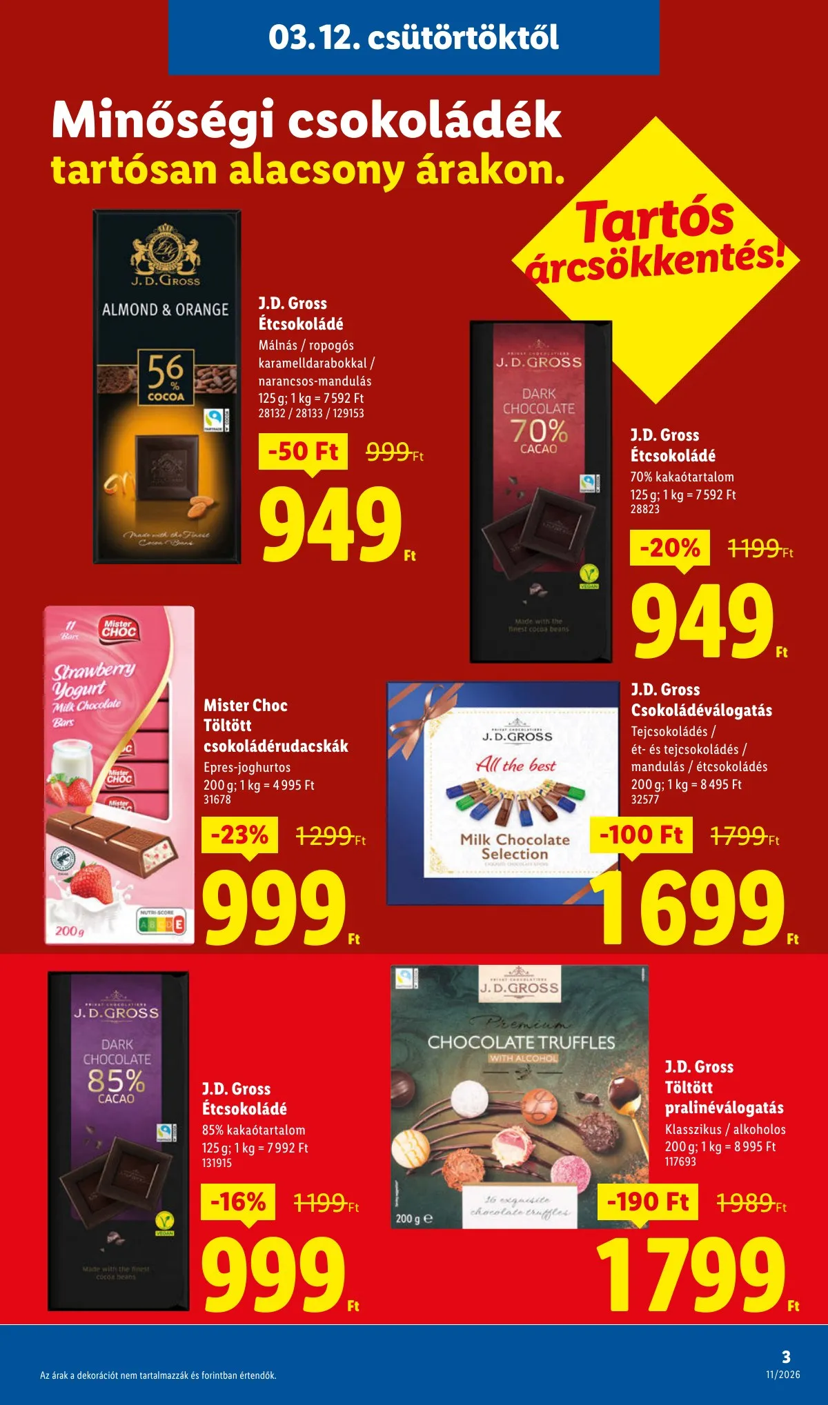 Lidl akciós újság 03.12–03.18 – 3. oldal