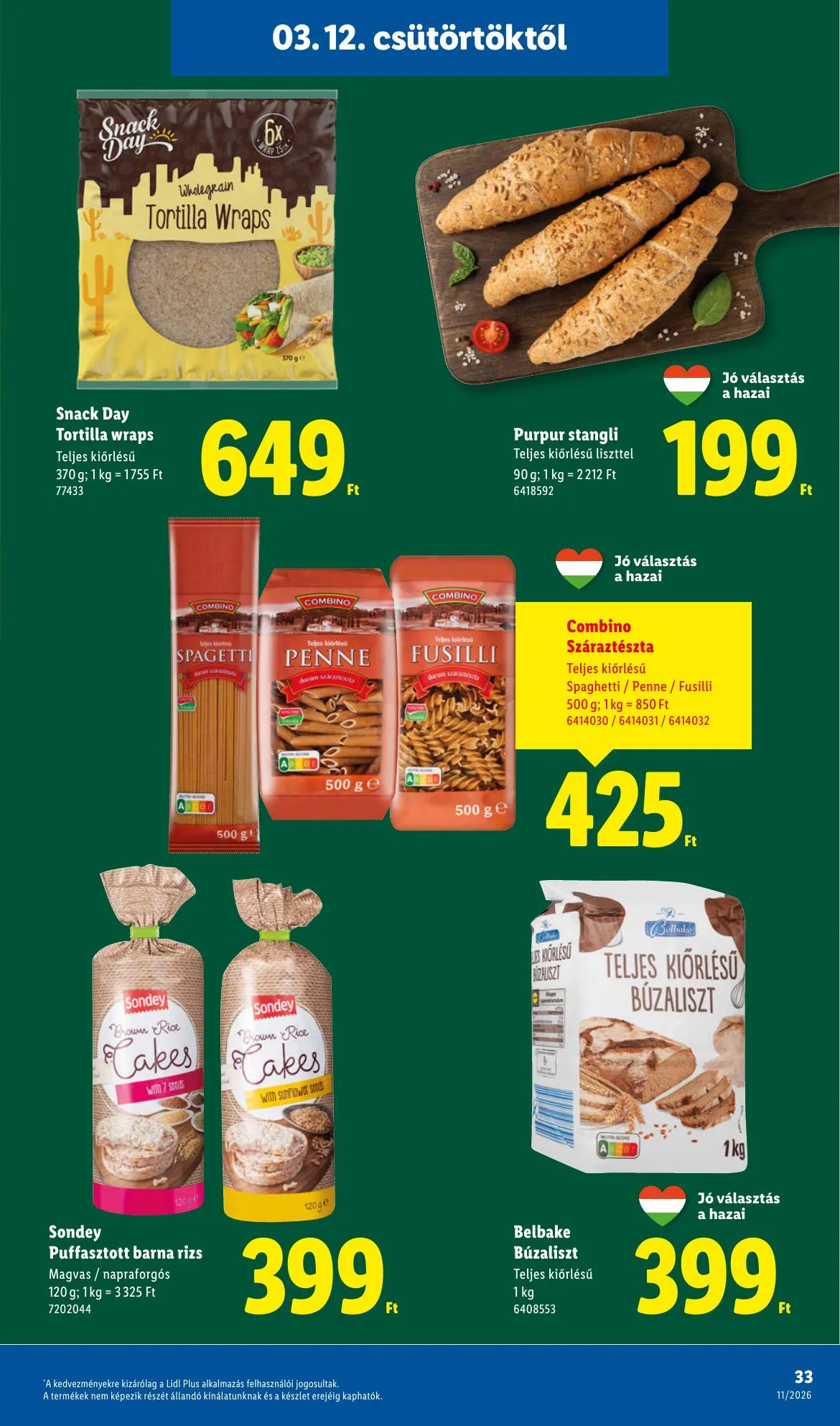 Lidl akciós újság 03.12–03.18 – 33. oldal