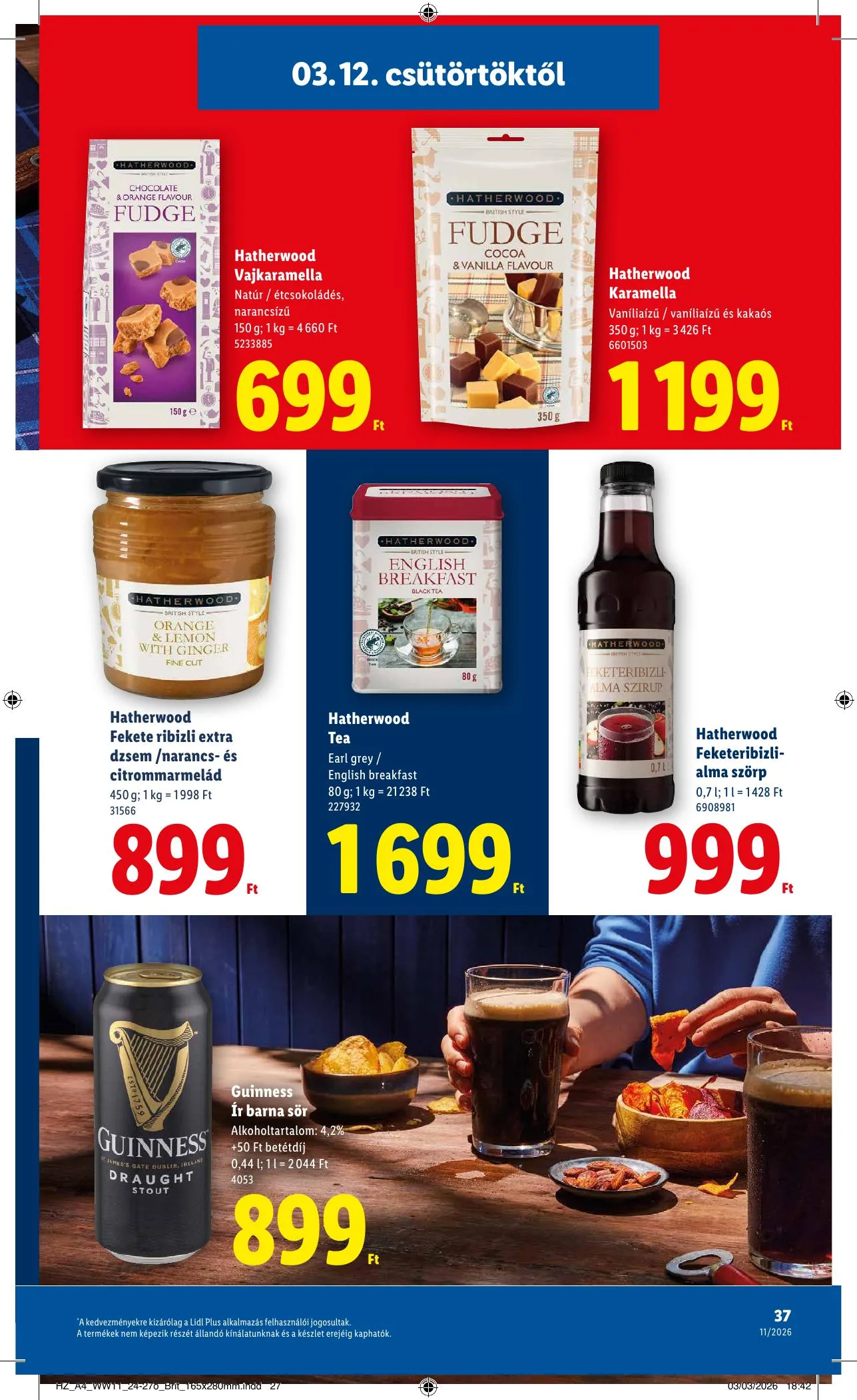 Lidl akciós újság 03.12–03.18 – 37. oldal