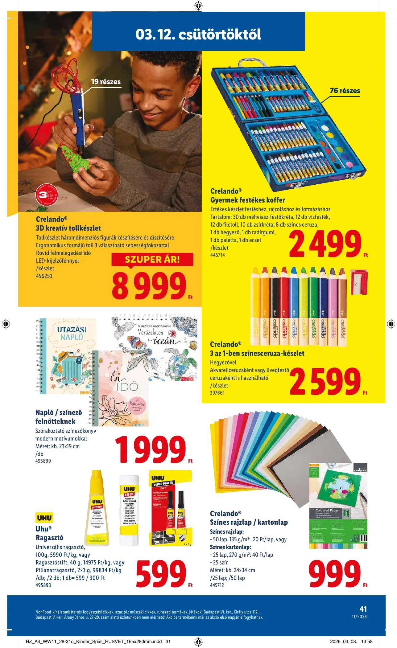 Lidl akciós újság 03.12–03.18 – 41. oldal