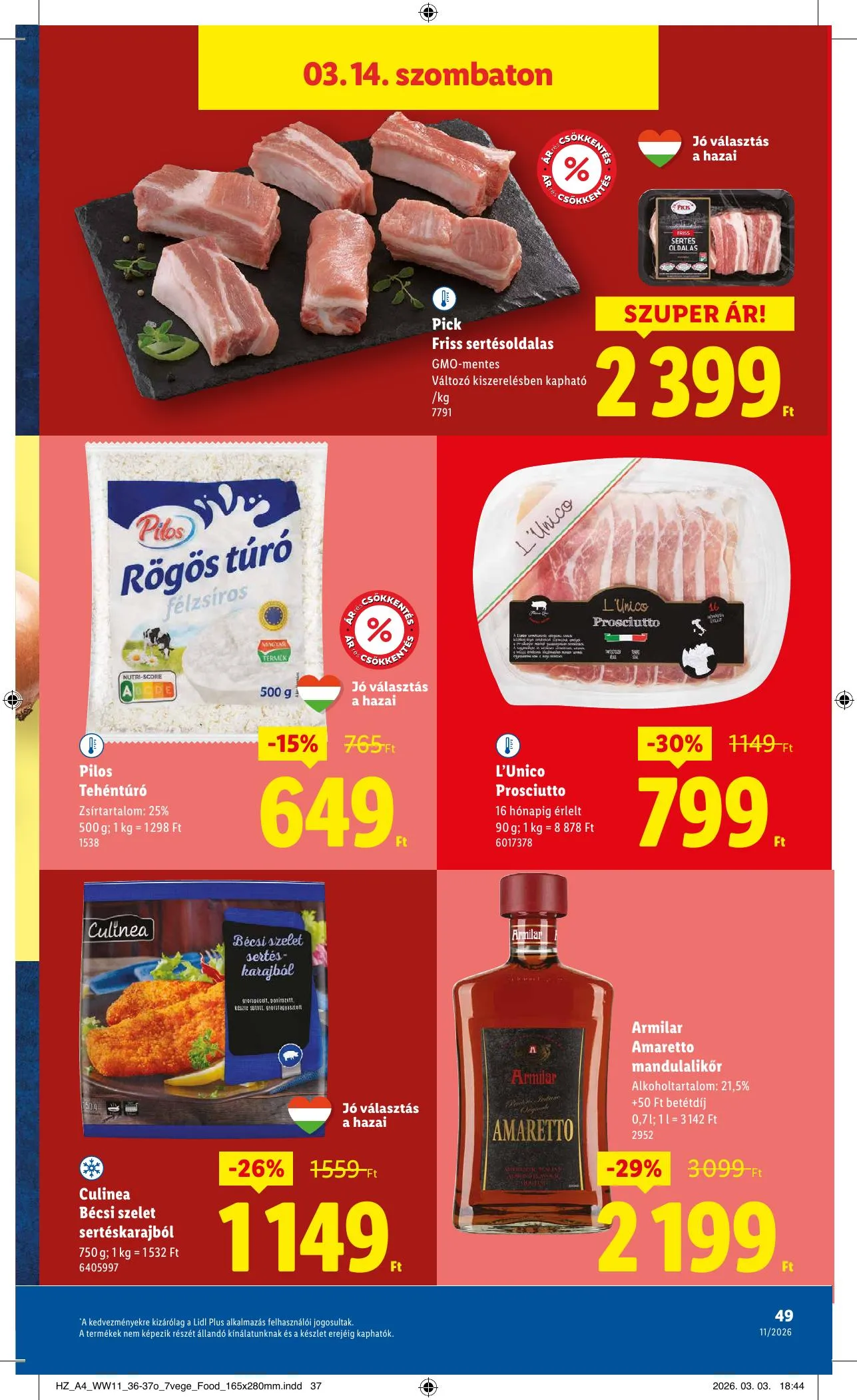 Lidl akciós újság 03.12–03.18 – 49. oldal