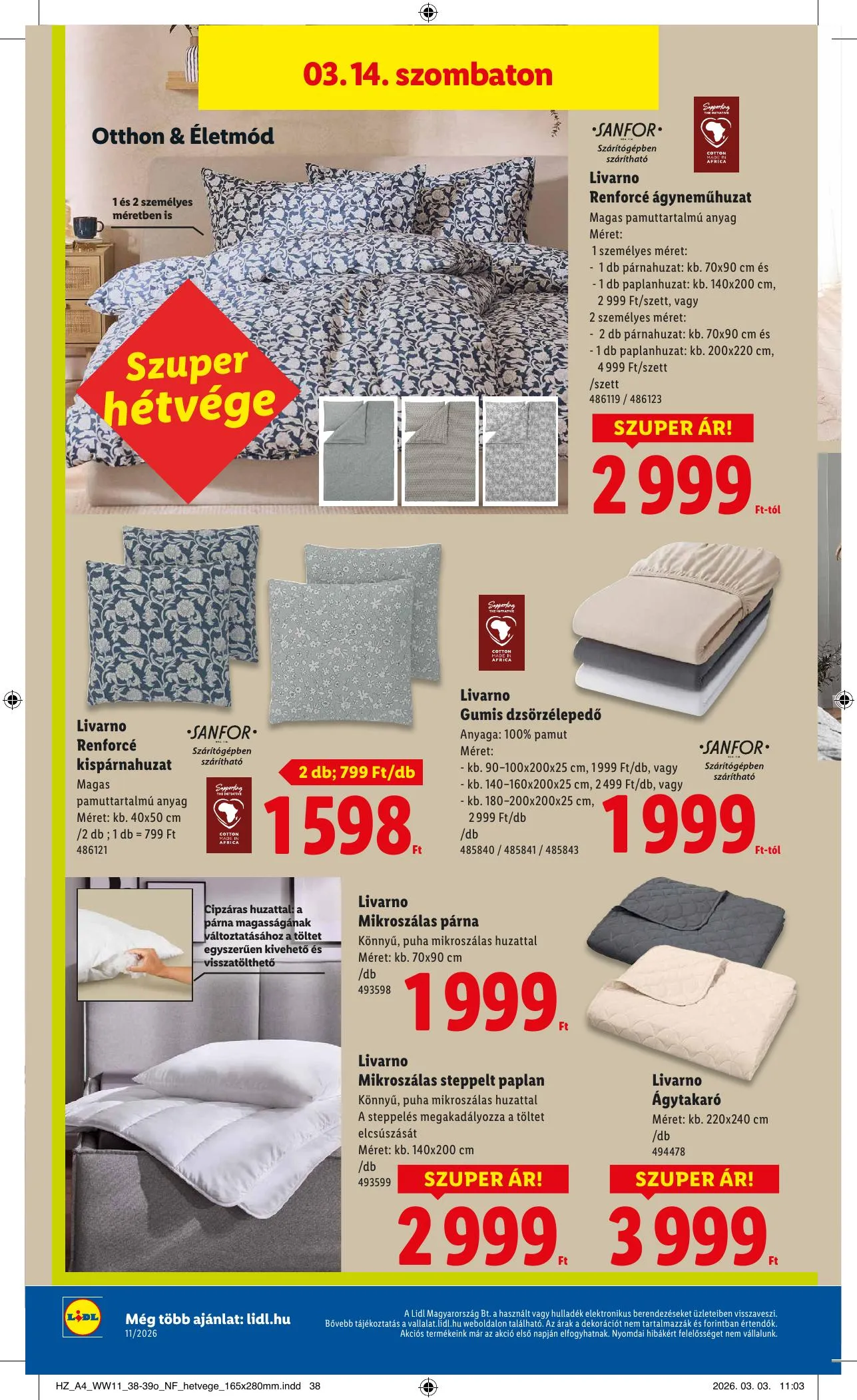 Lidl akciós újság 03.12–03.18 – 50. oldal