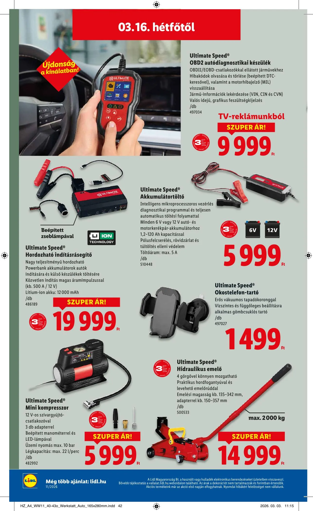 Lidl akciós újság 03.12–03.18 – 54. oldal
