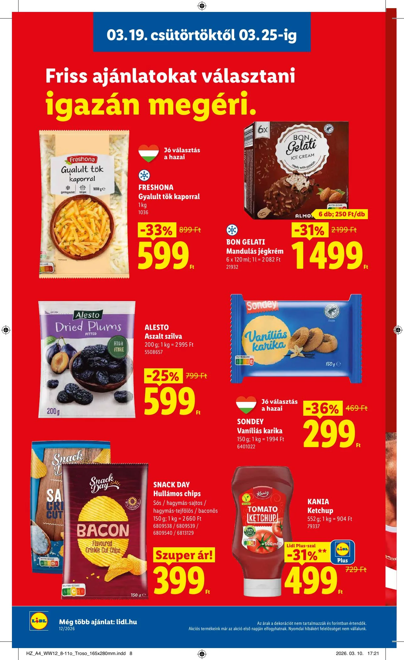 Lidl akciós újság 03.19–03.25 – 10. oldal