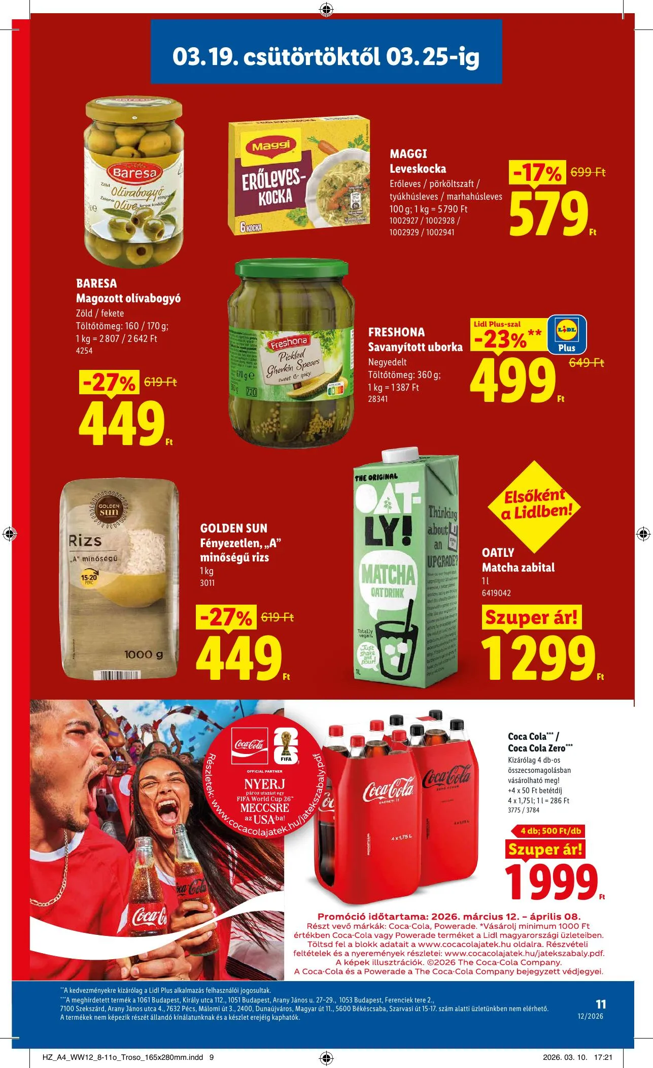 Lidl akciós újság 03.19–03.25 – 11. oldal