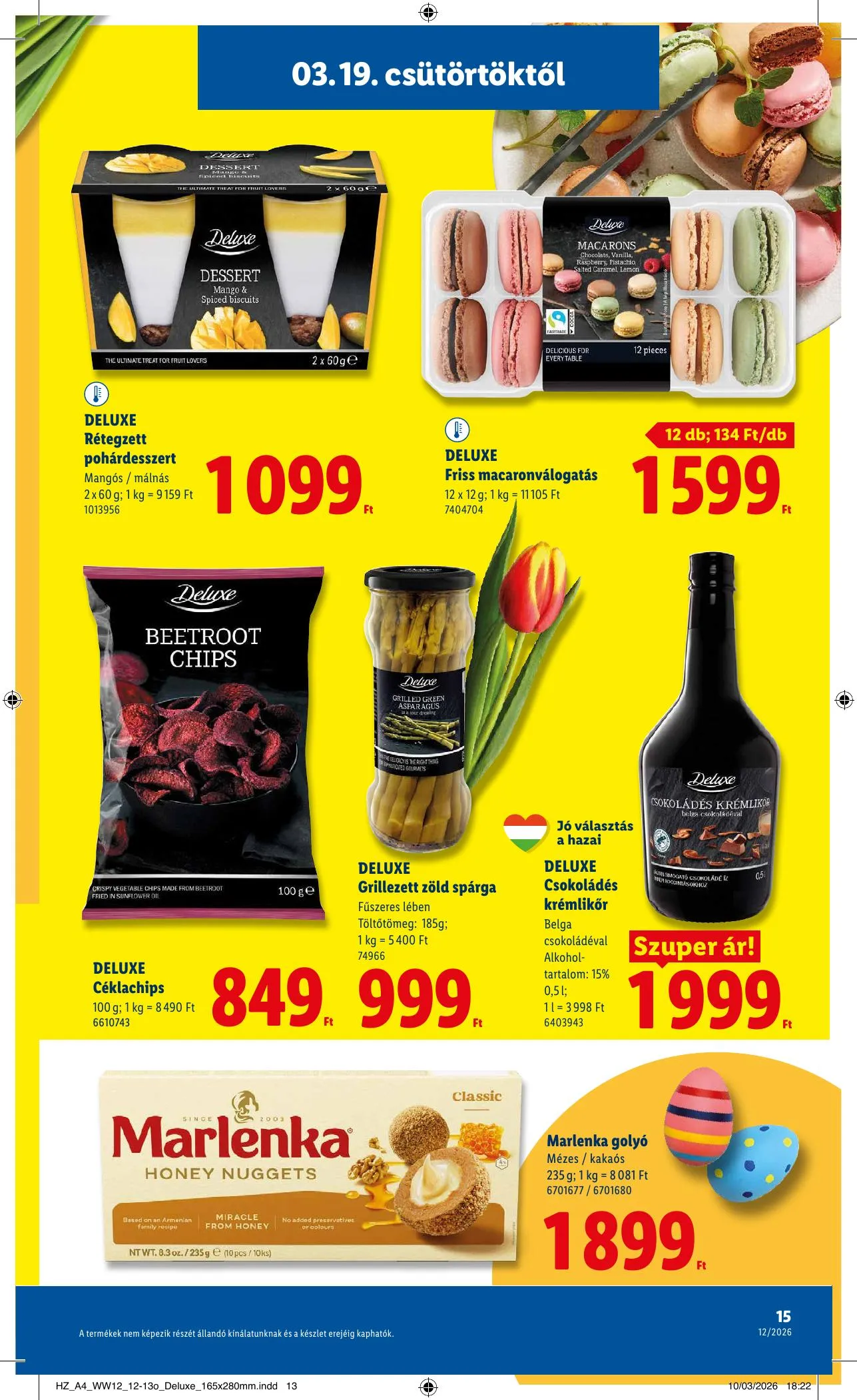 Lidl akciós újság 03.19–03.25 – 15. oldal