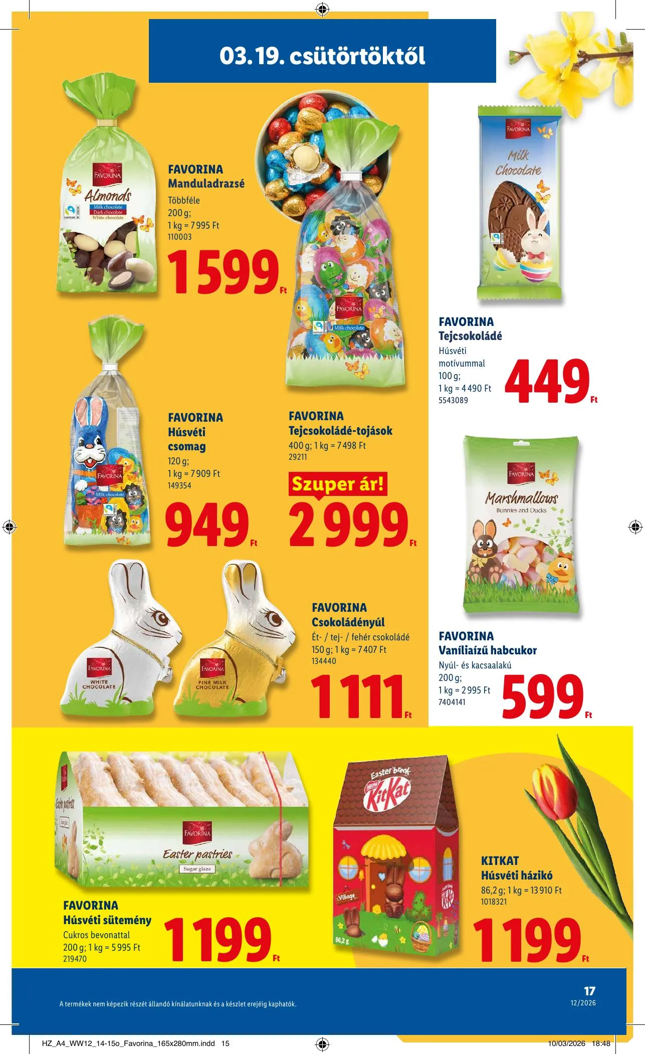 Lidl akciós újság 03.19–03.25 – 17. oldal