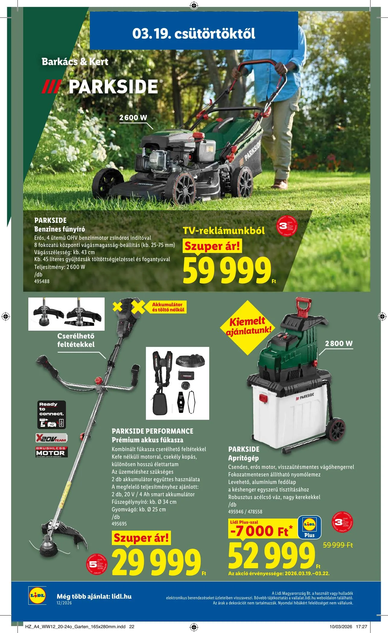 Lidl akciós újság 03.19–03.25 – 24. oldal