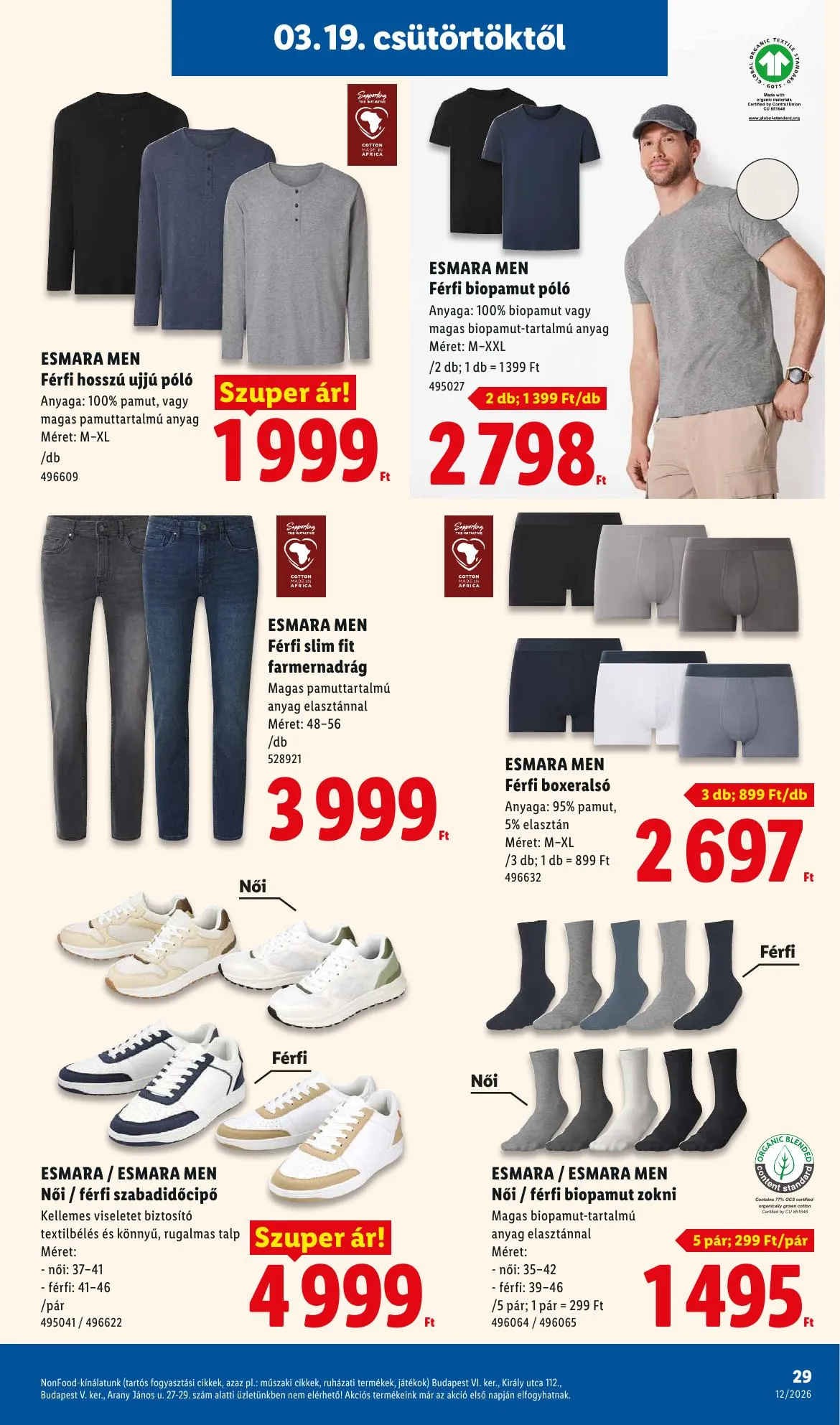 Lidl akciós újság 03.19–03.25 – 29. oldal